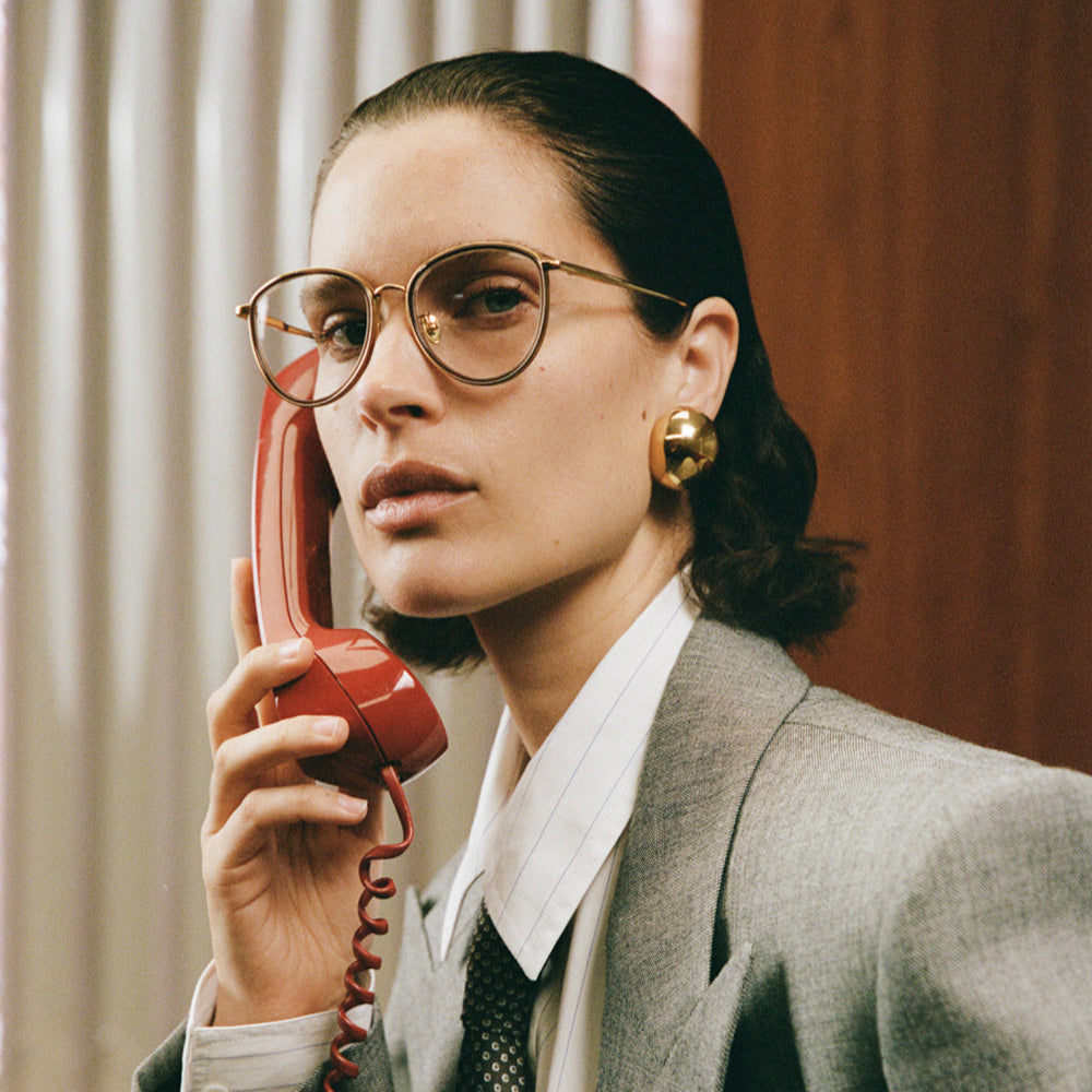 Dahlia Optical in Brown