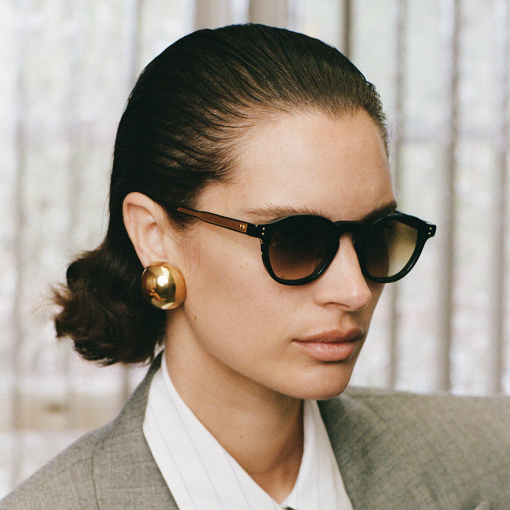 Heath Sunglasses in Black and Mocha