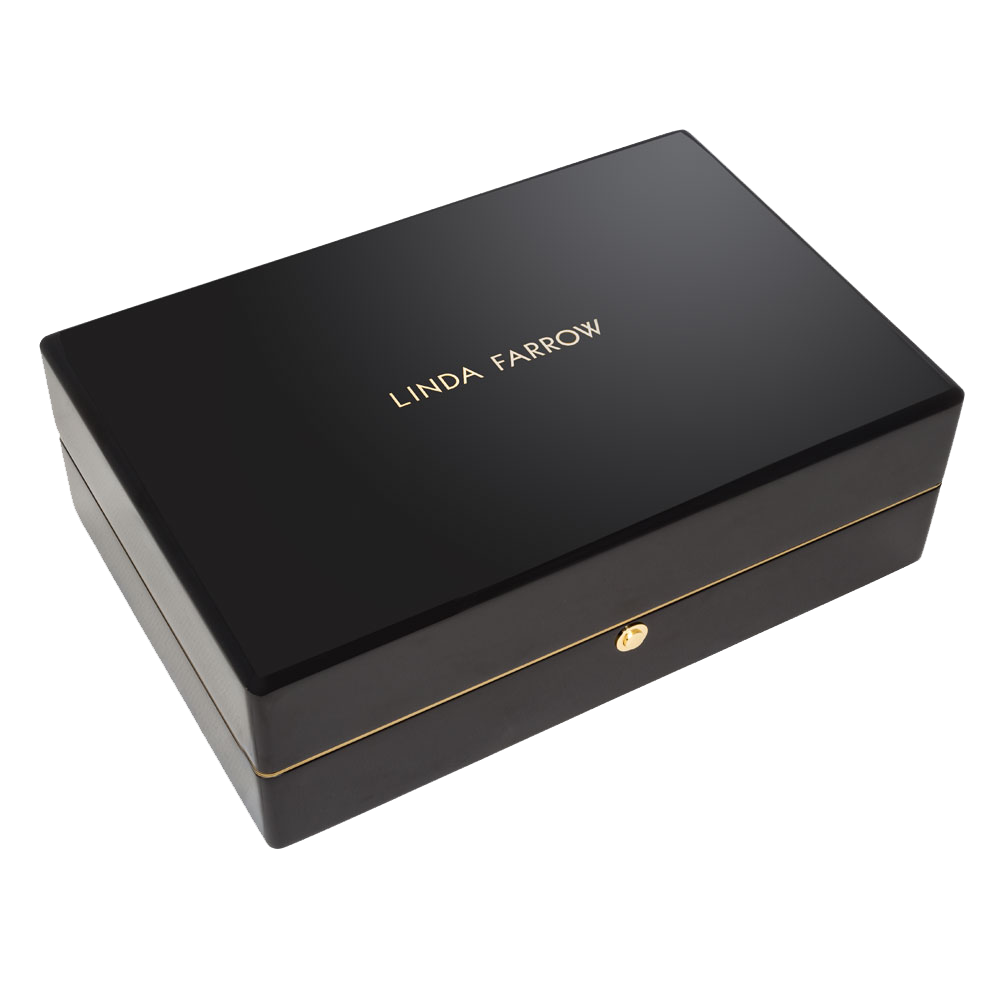 Debbie Sunglasses in Black with Diamonds and 22K Gold