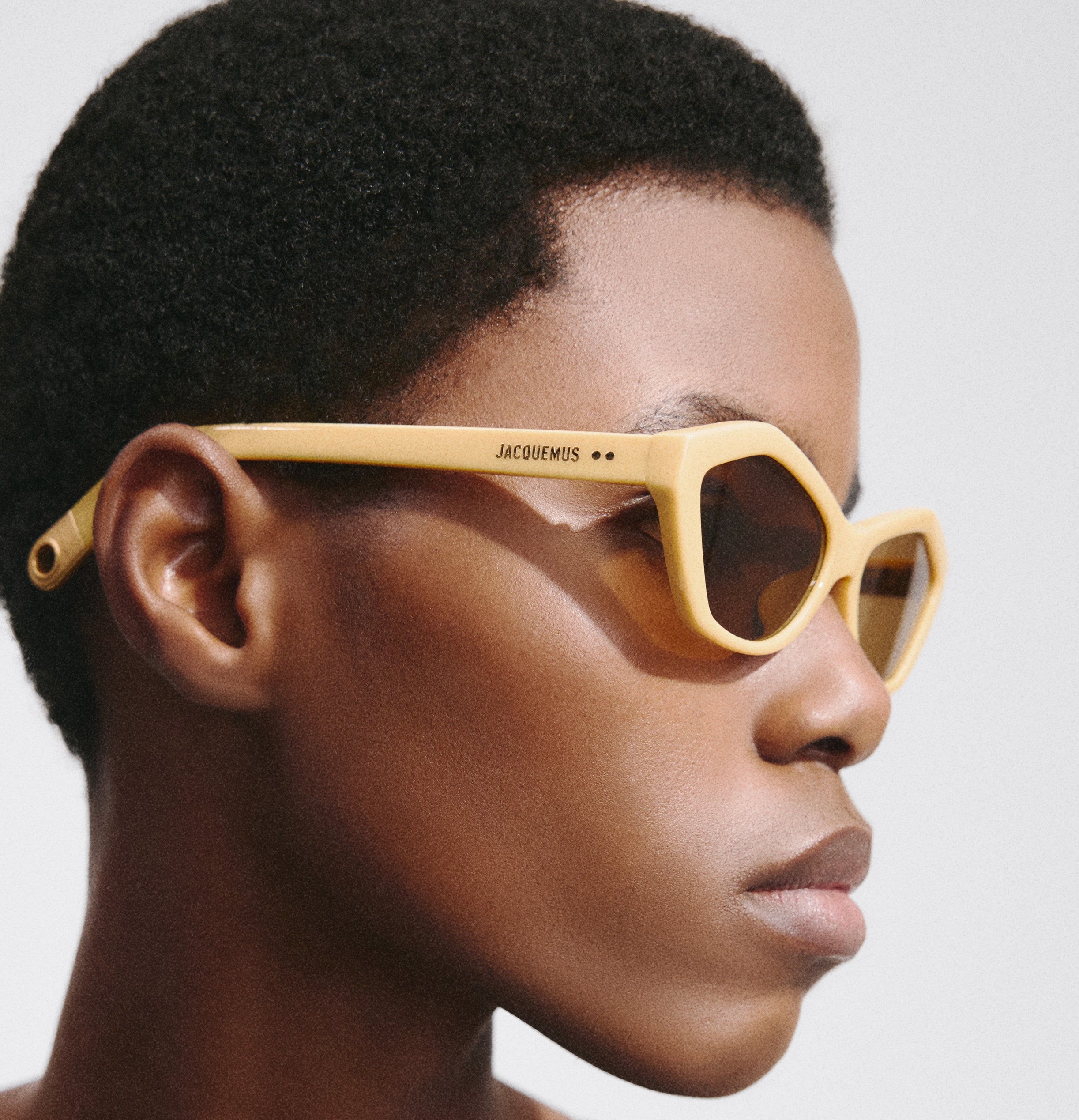 Bambino Angular Sunglasses in Banana