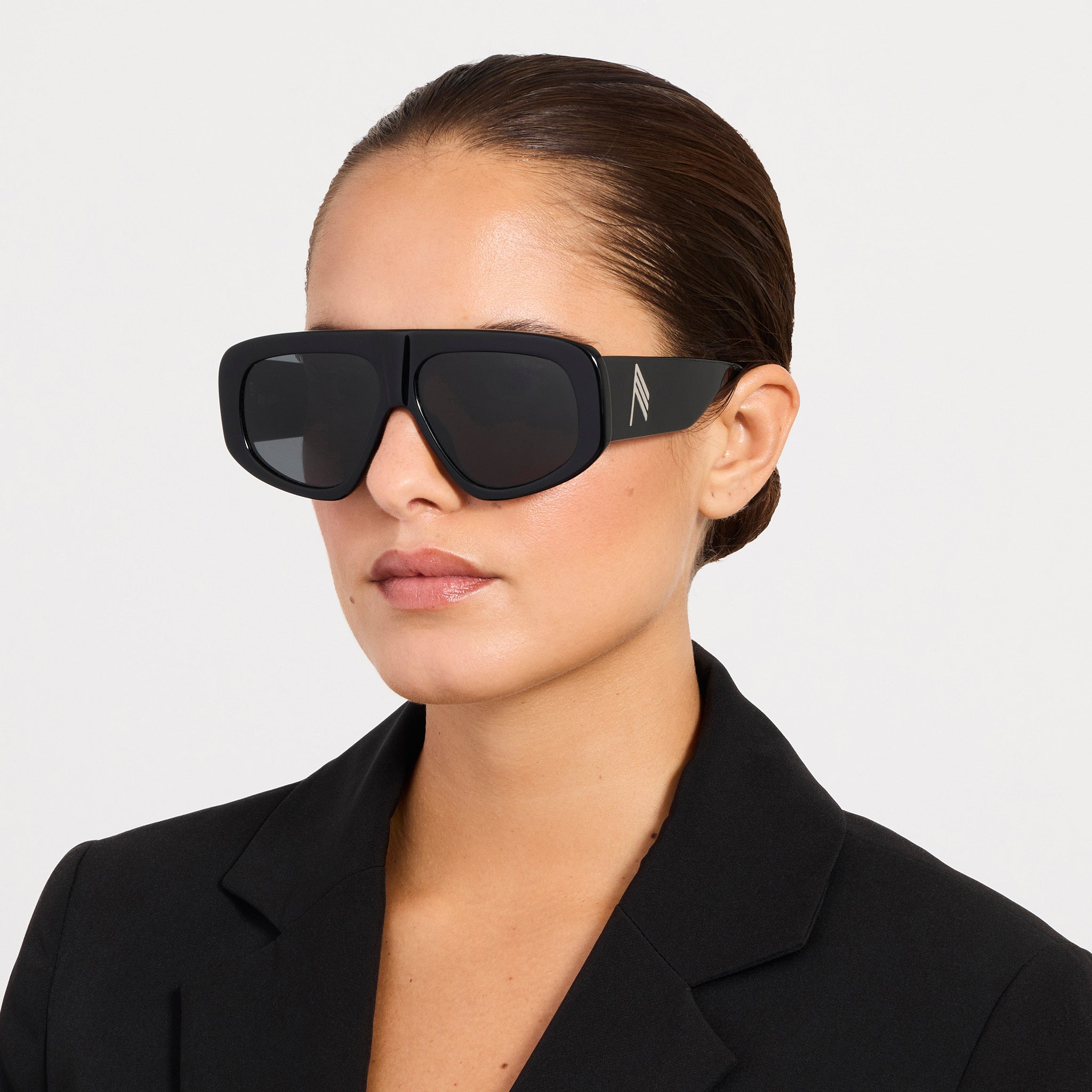 Milano Oversized Sunglasses in Black