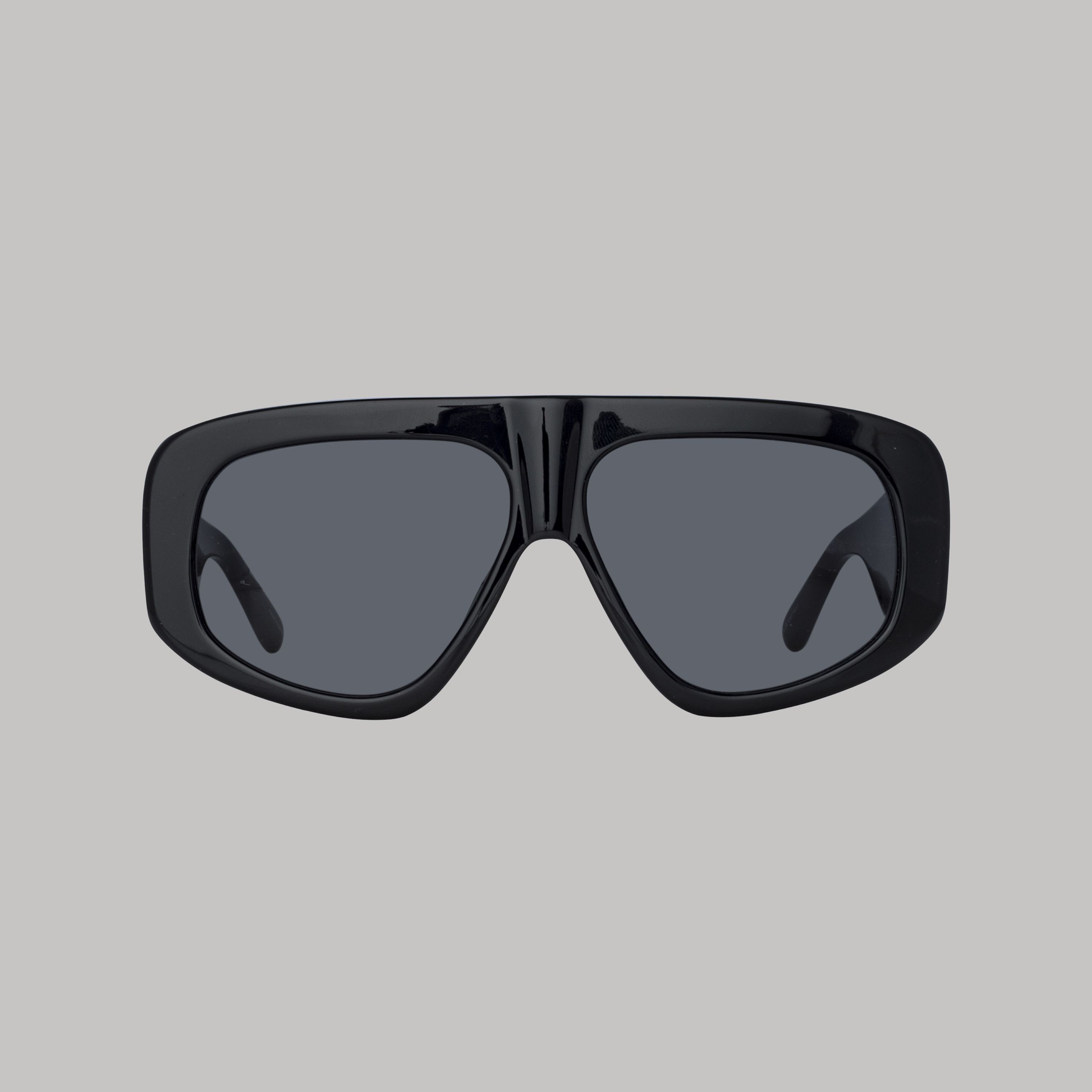 Milano Oversized Sunglasses in Black
