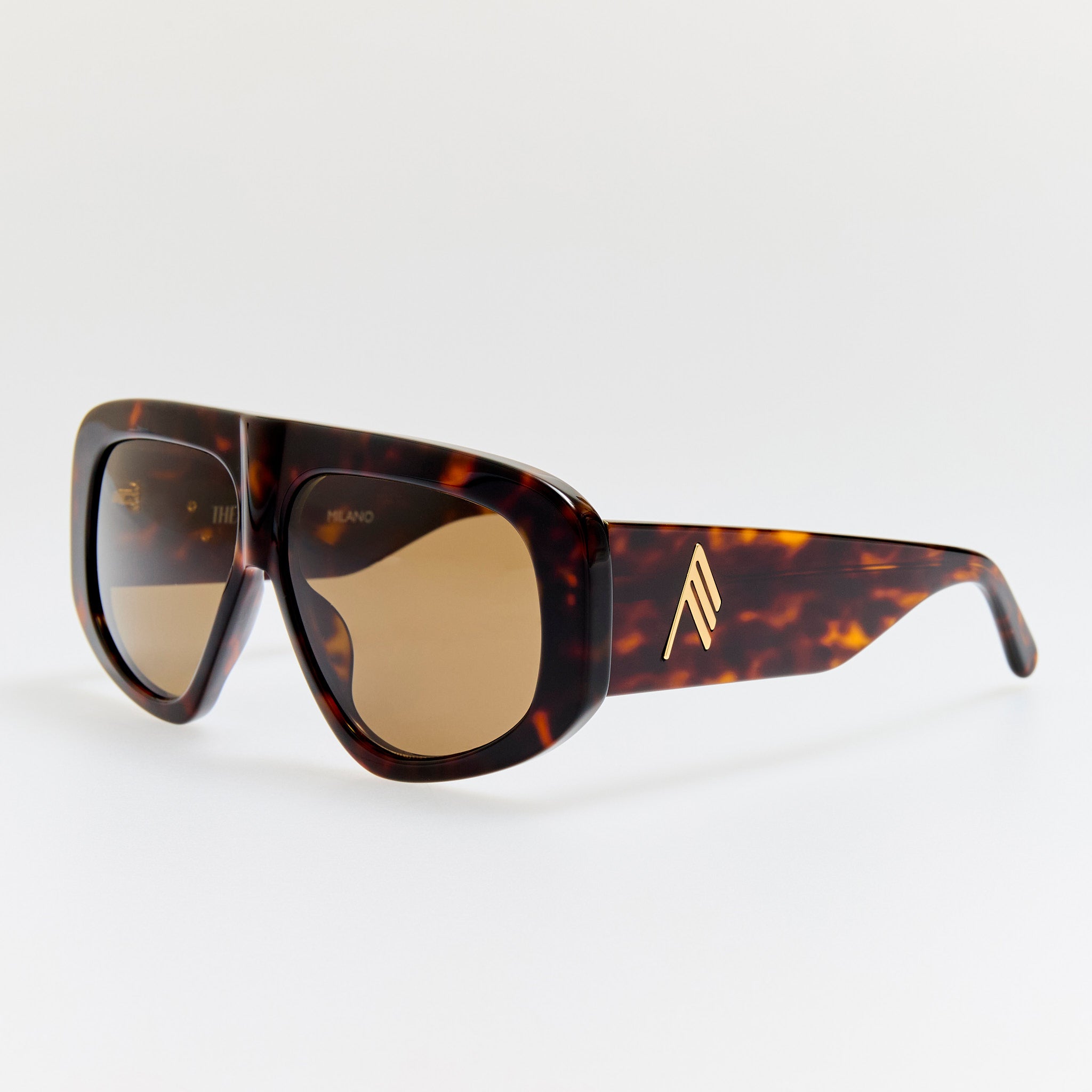 Milano Sunglasses in Tortoiseshell and Brown