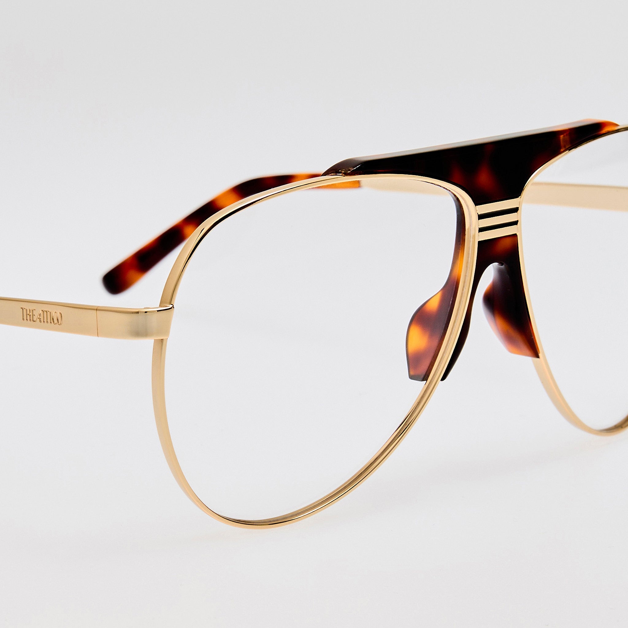 Aviator Optical in Gold