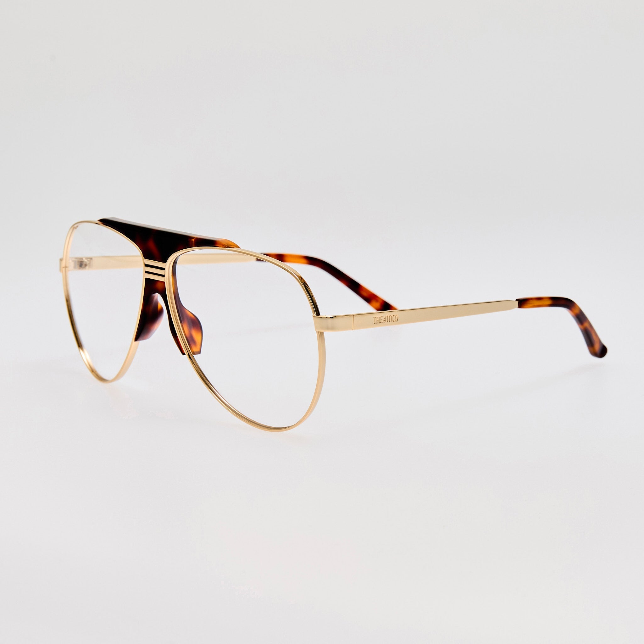 Aviator Optical in Gold