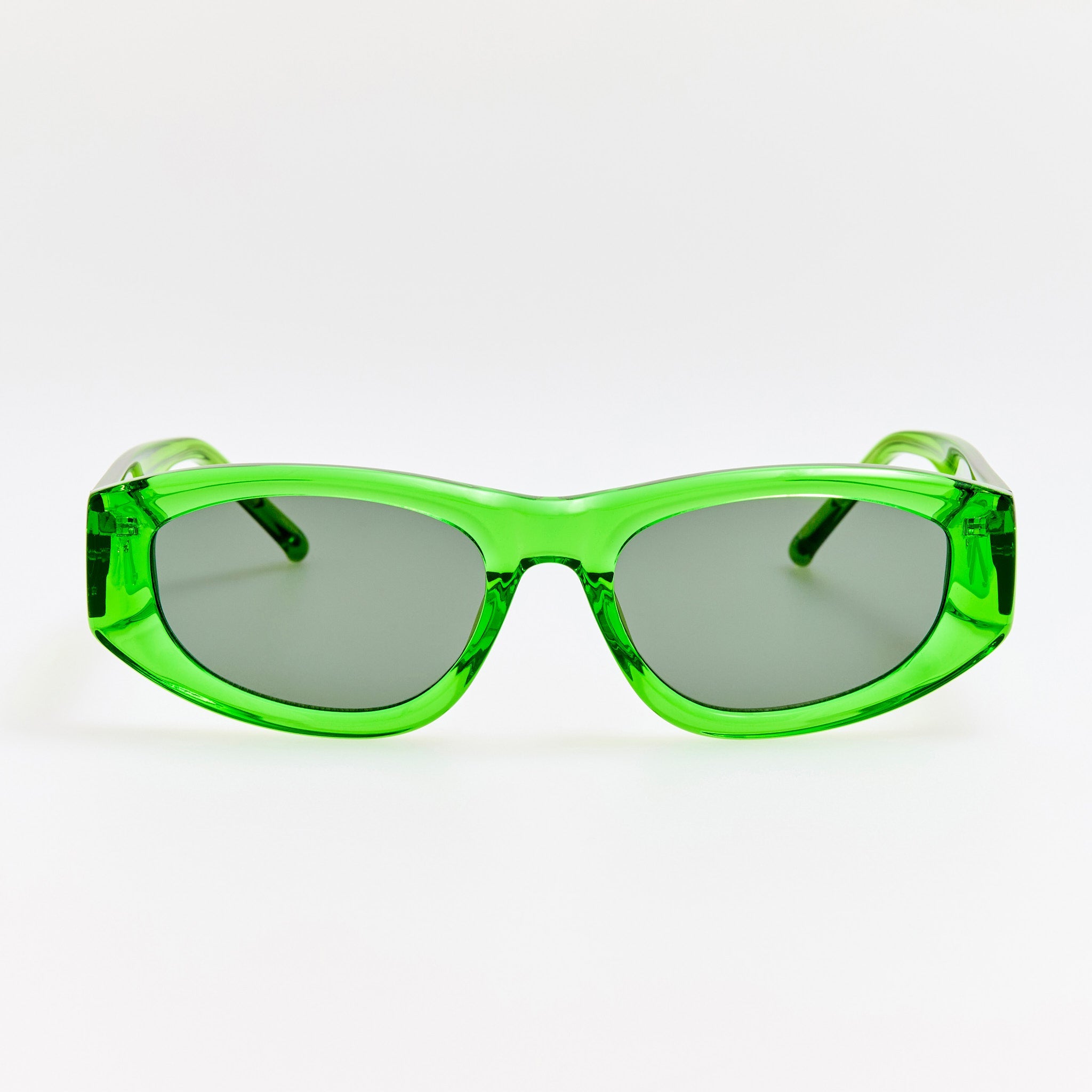 Maya D-Frame Sunglasses in Green