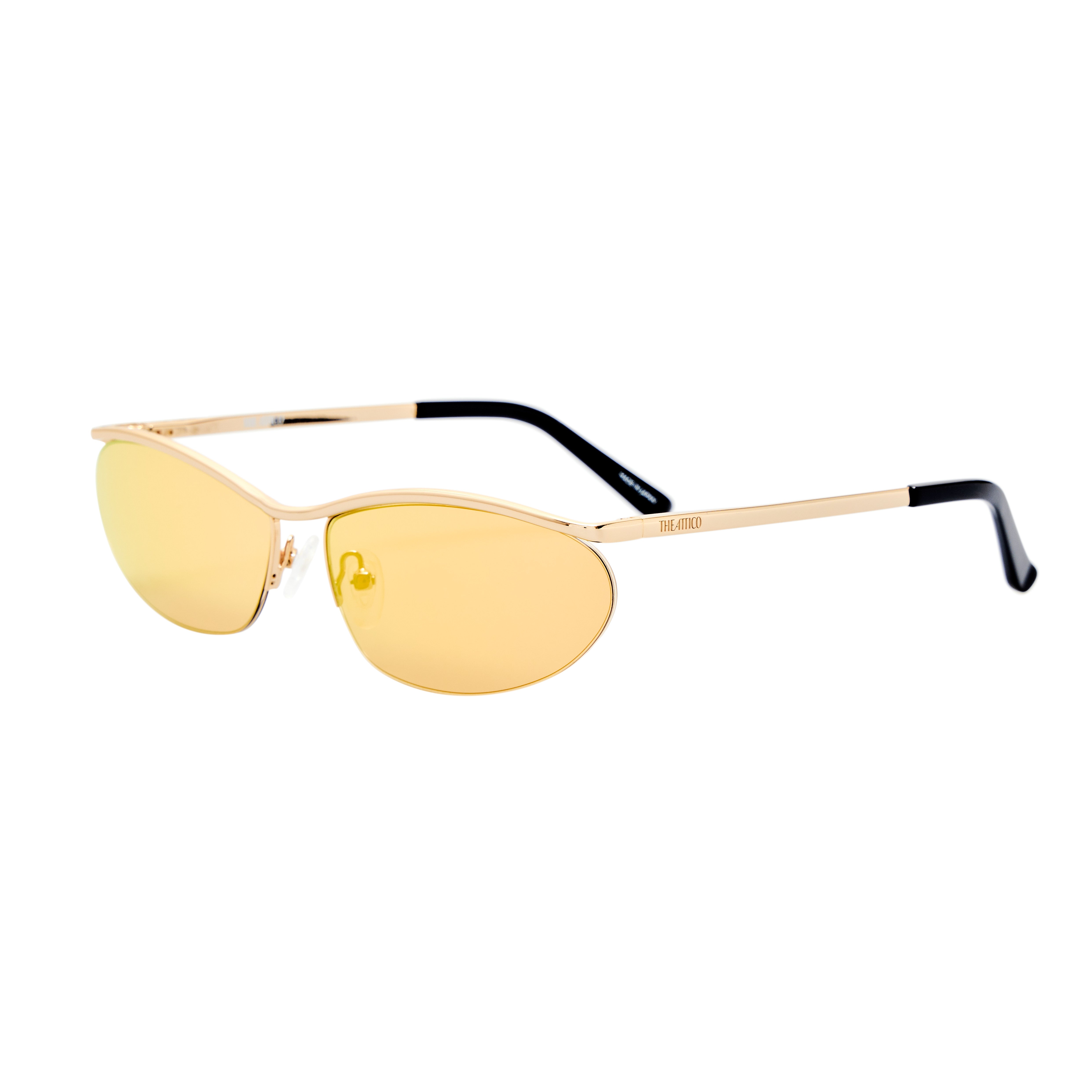 Charlotte Sunglasses in Yellow Gold