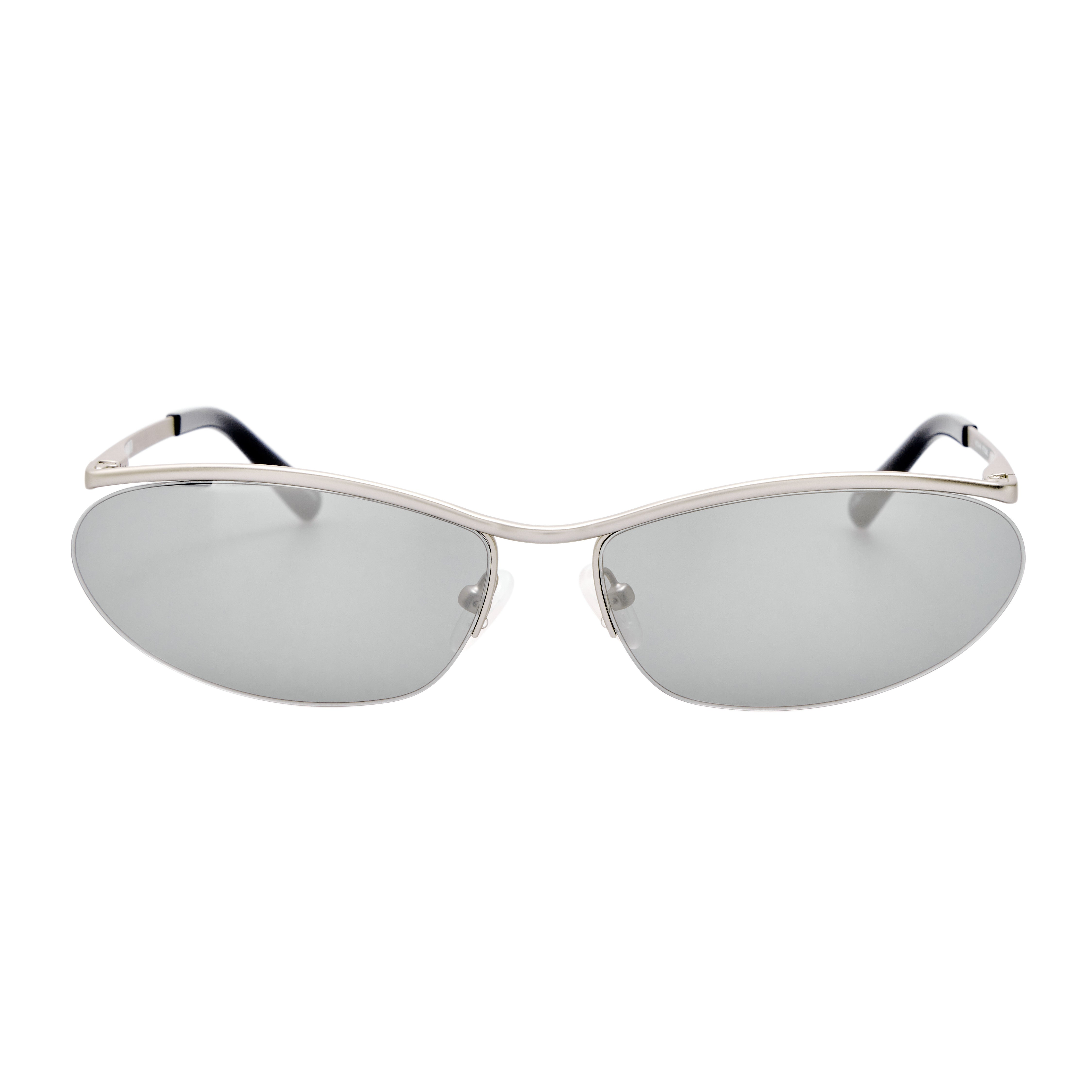 Charlotte Sunglasses in Matt Silver