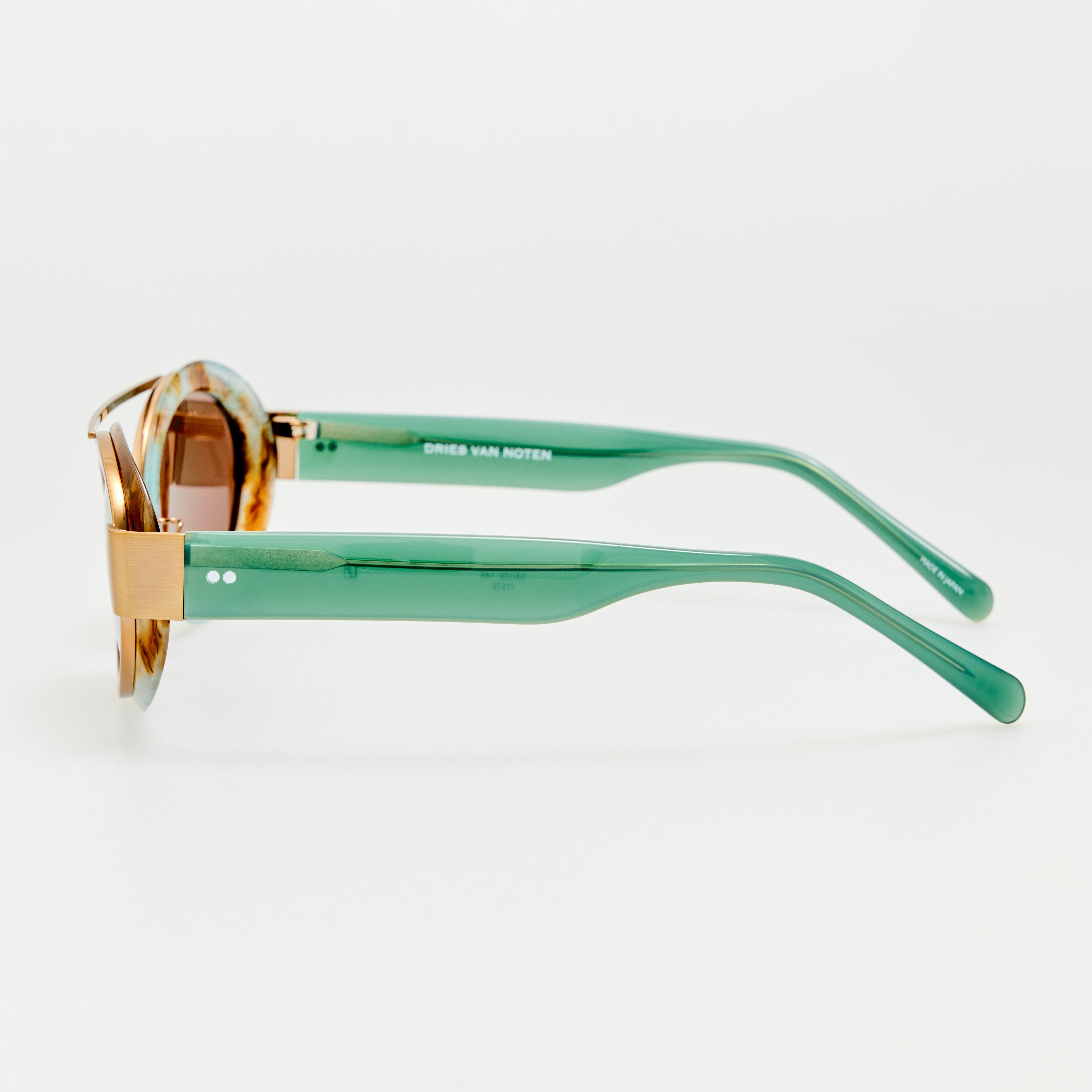 Cat Eye Sunglasses in Marble