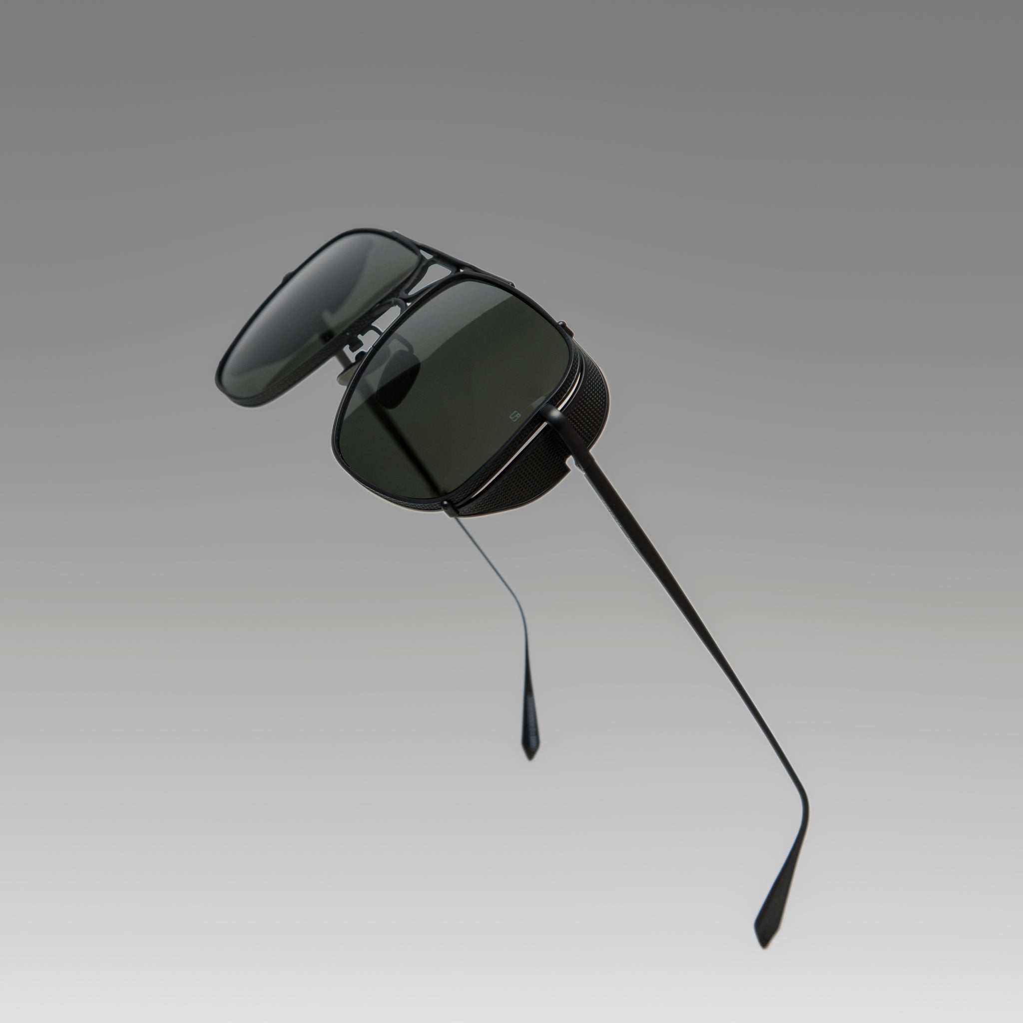 Enzo Sunglasses in Matt Nickel