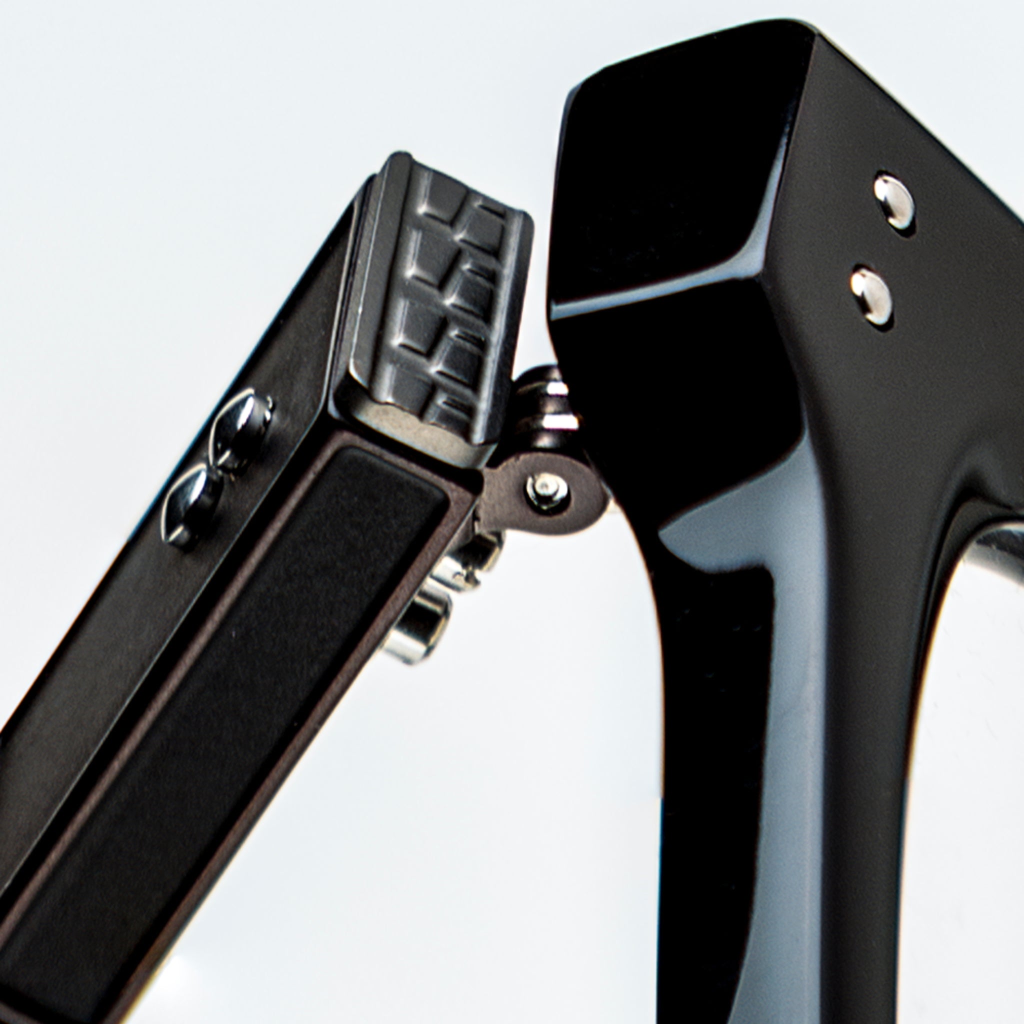 Fletcher Optical Frame in Black Matt Nickel