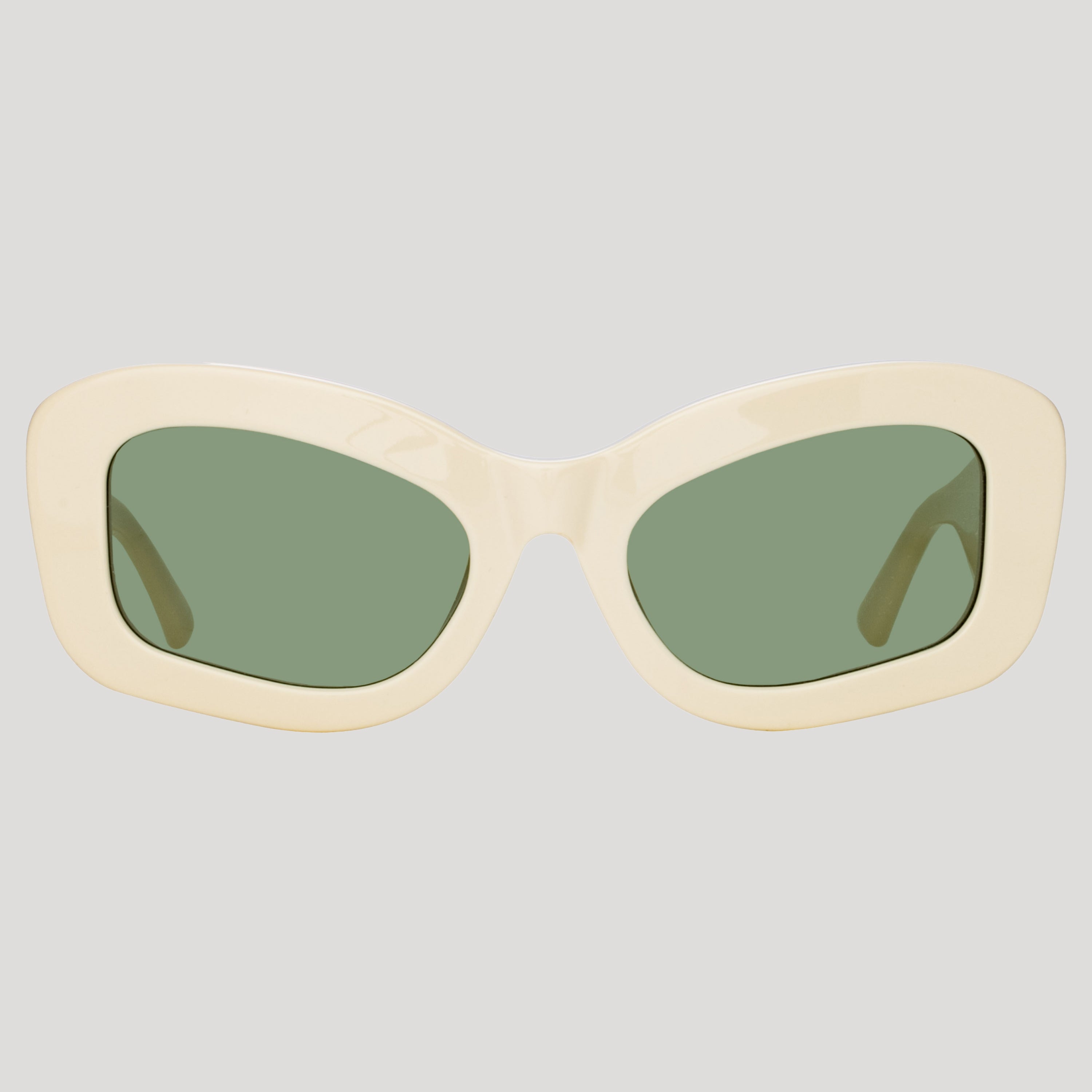 Harry Cat Eye Sunglasses in Ivory