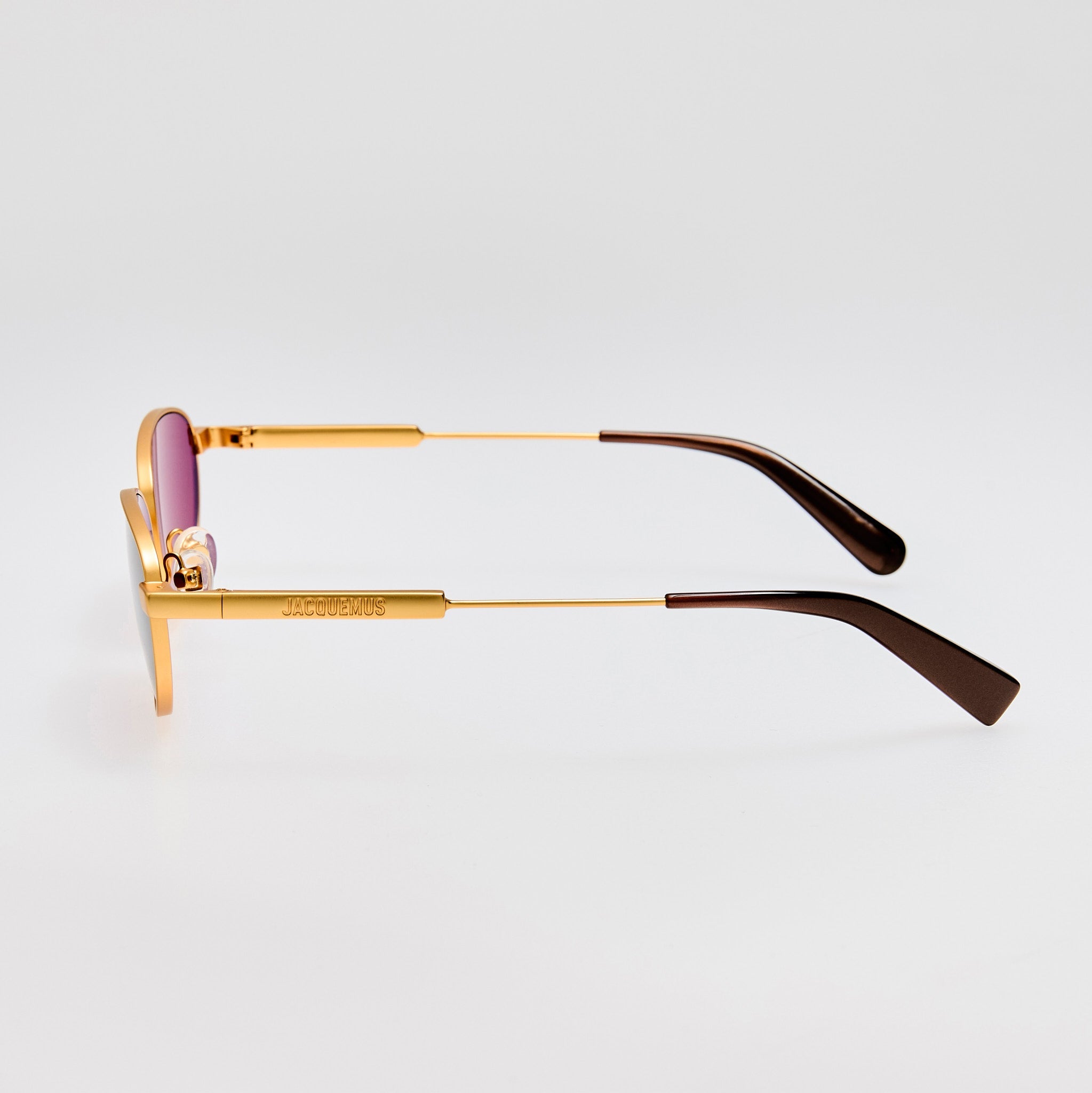 Alba Sunglasses in Matt Gold