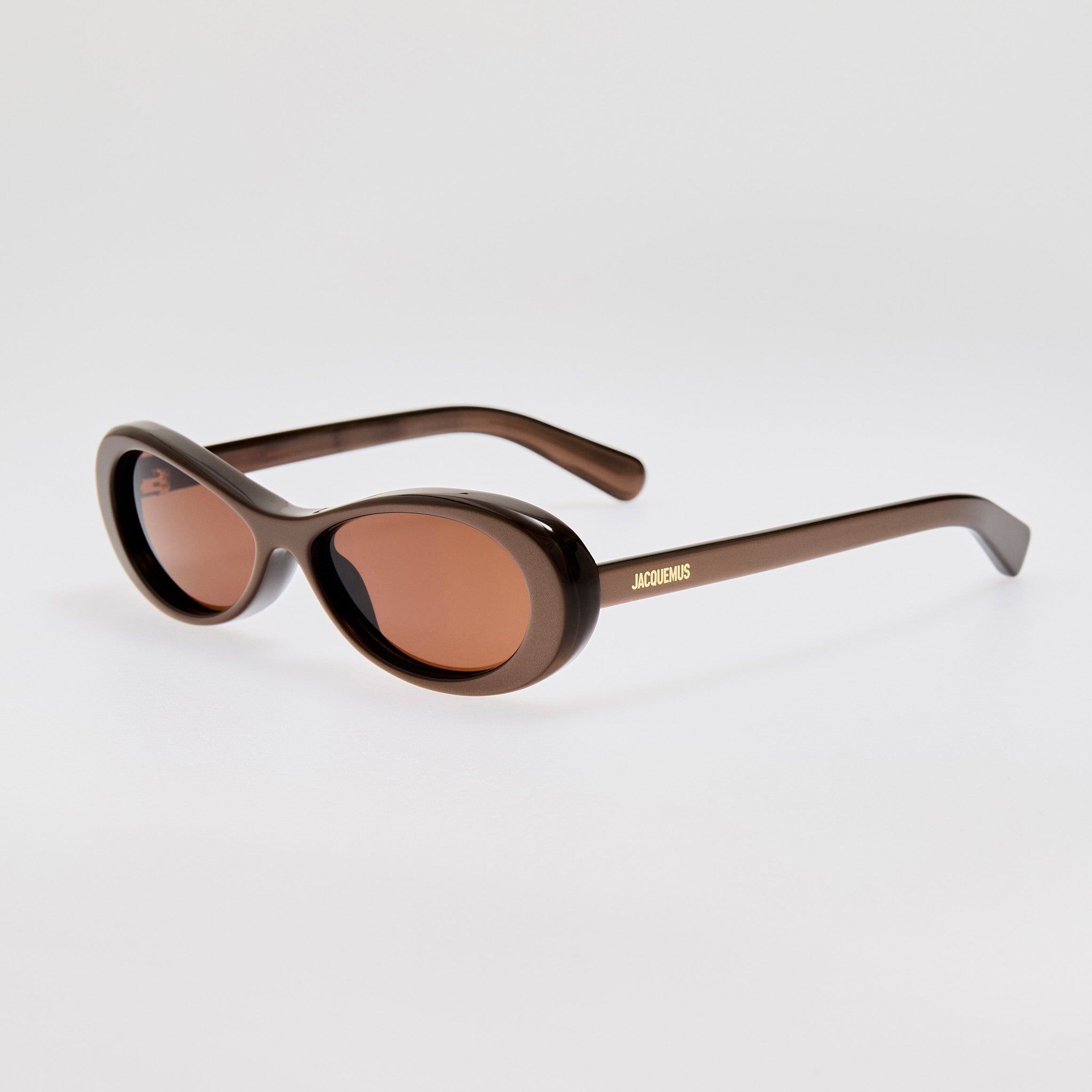 Nuvola Sunglasses in Metallic Brown
