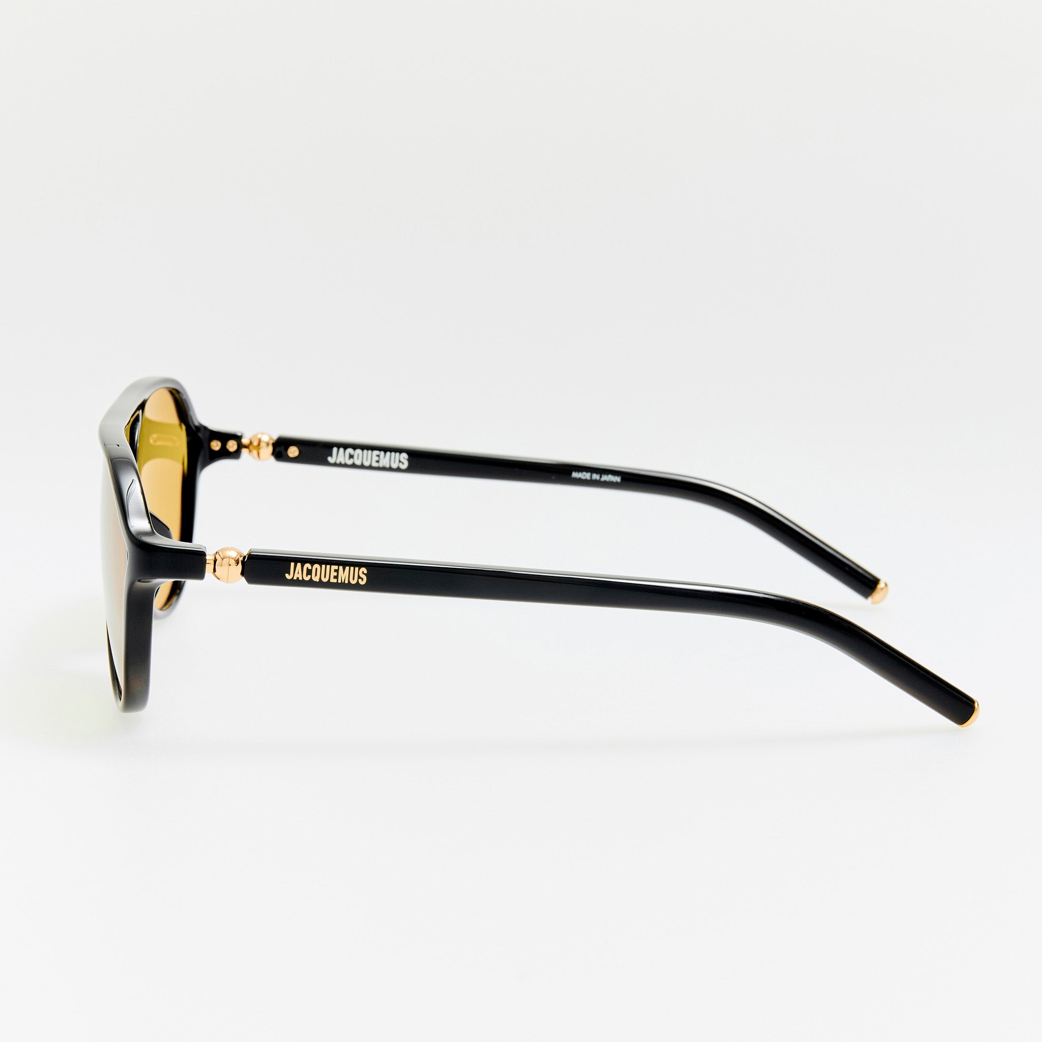 Pastro Sunglasses in Black and Yellow