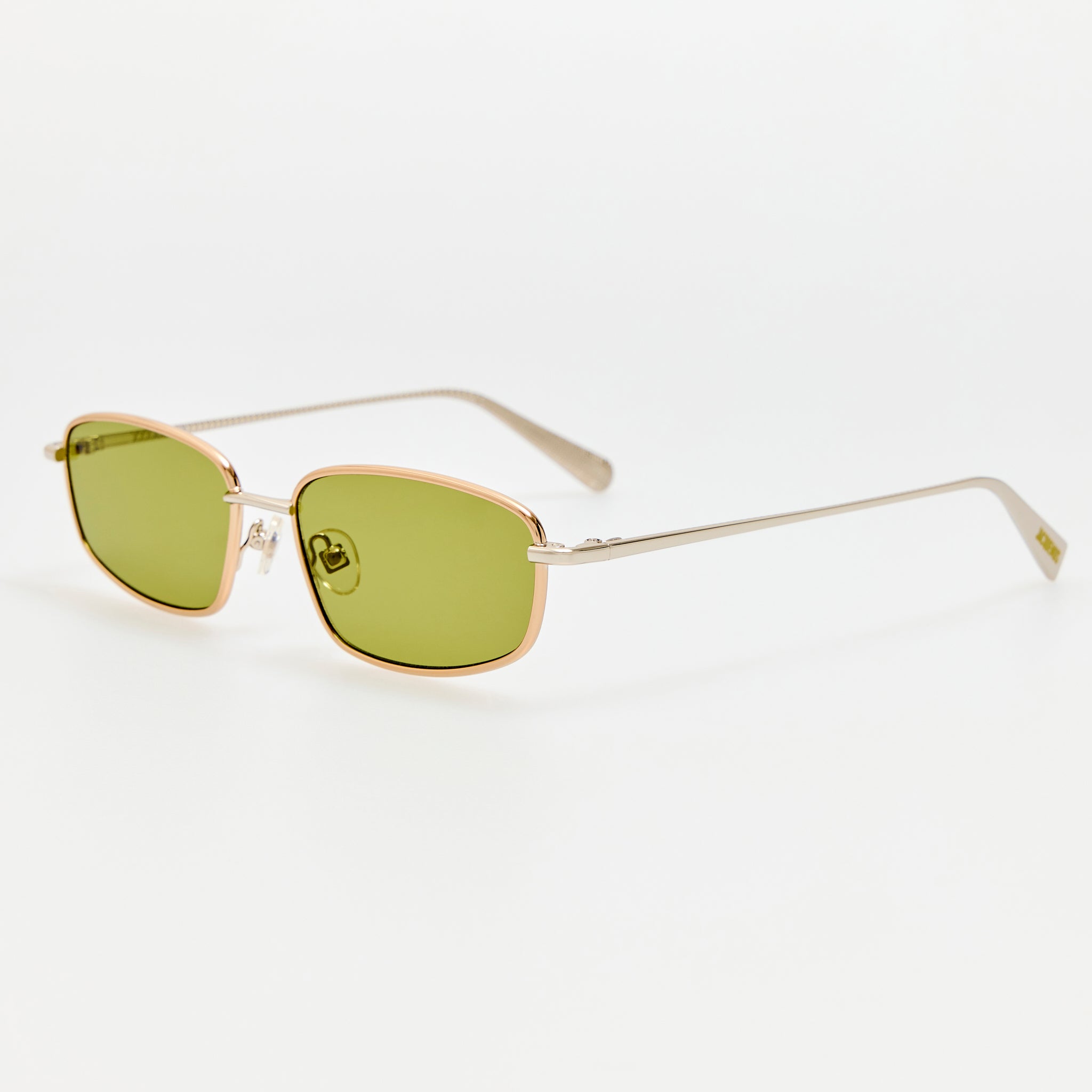 Palma Sunglasses in Gold and Khaki