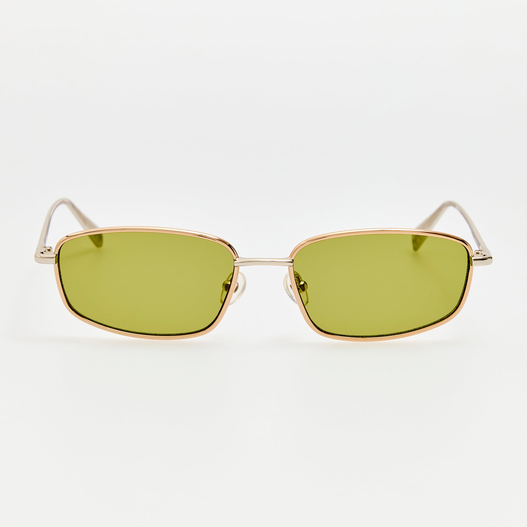 Palma Sunglasses in Gold and Khaki
