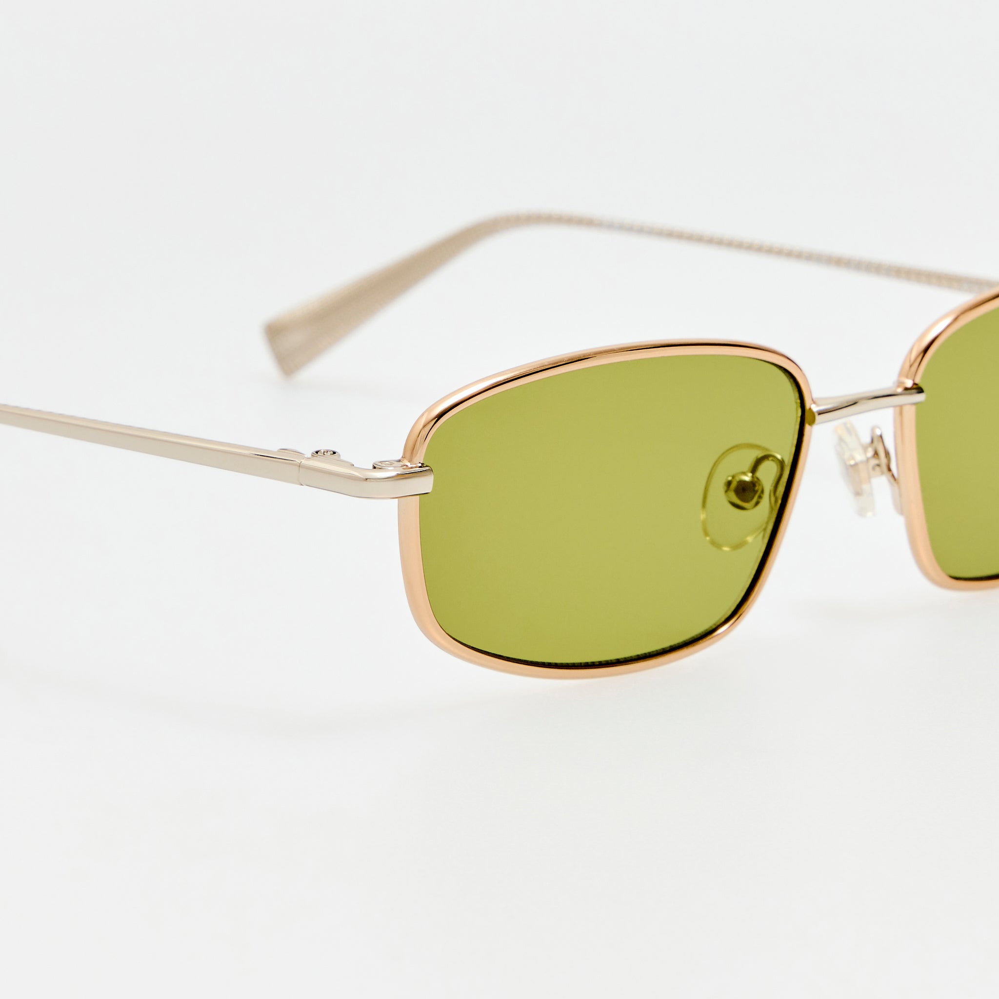 Palma Sunglasses in Gold and Khaki
