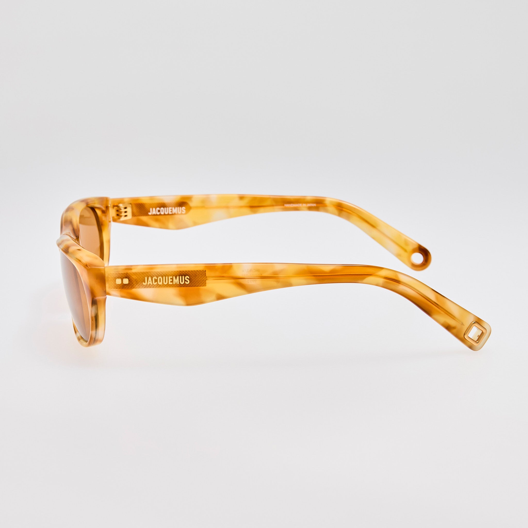 Sole Angular D-Frame in Tortoiseshell
