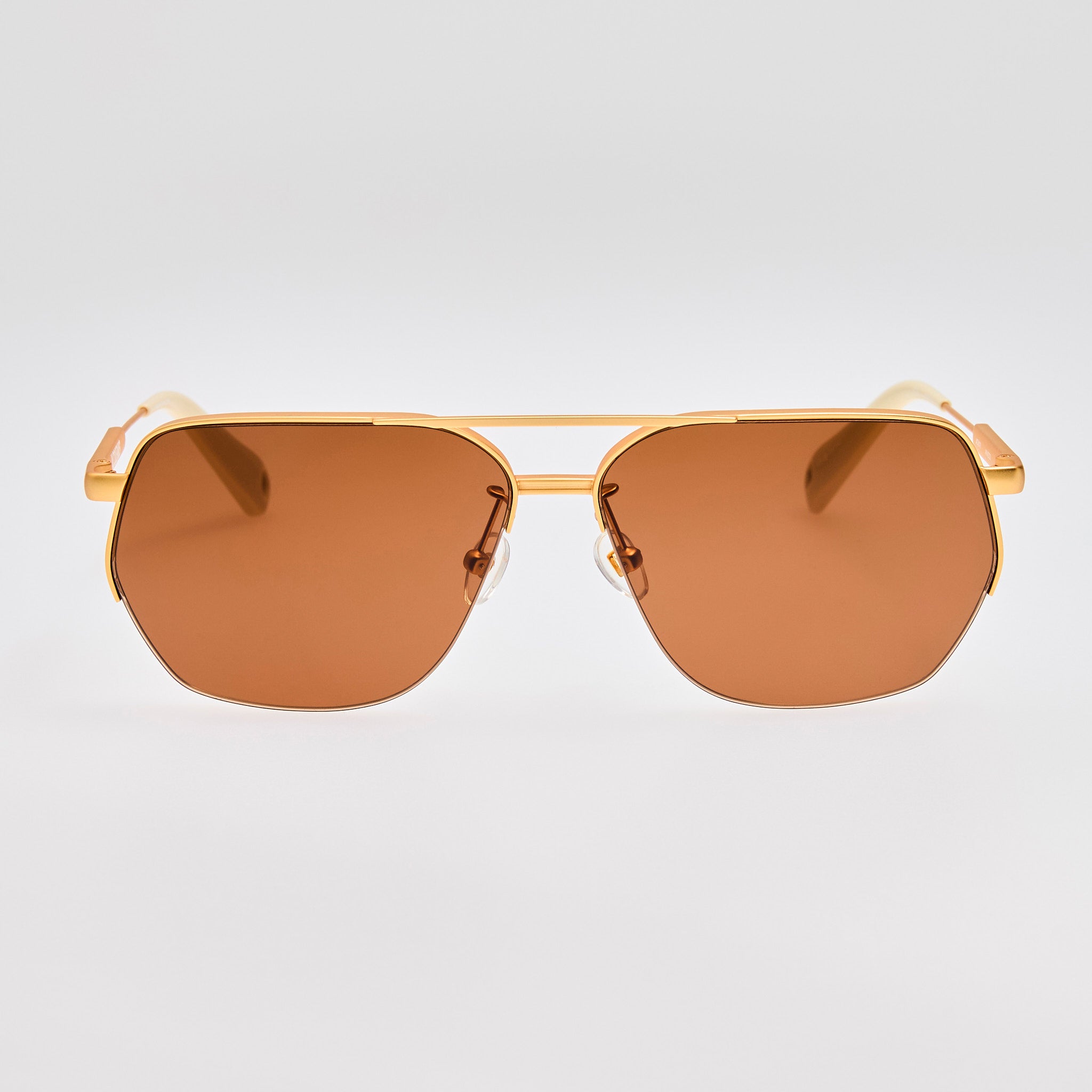Aviador Sunglasses in Matt Gold