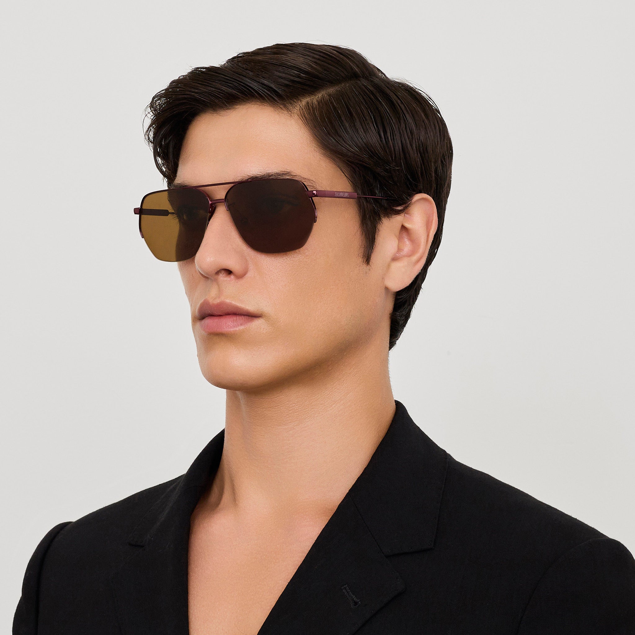 Aviador Sunglasses in Bordeaux