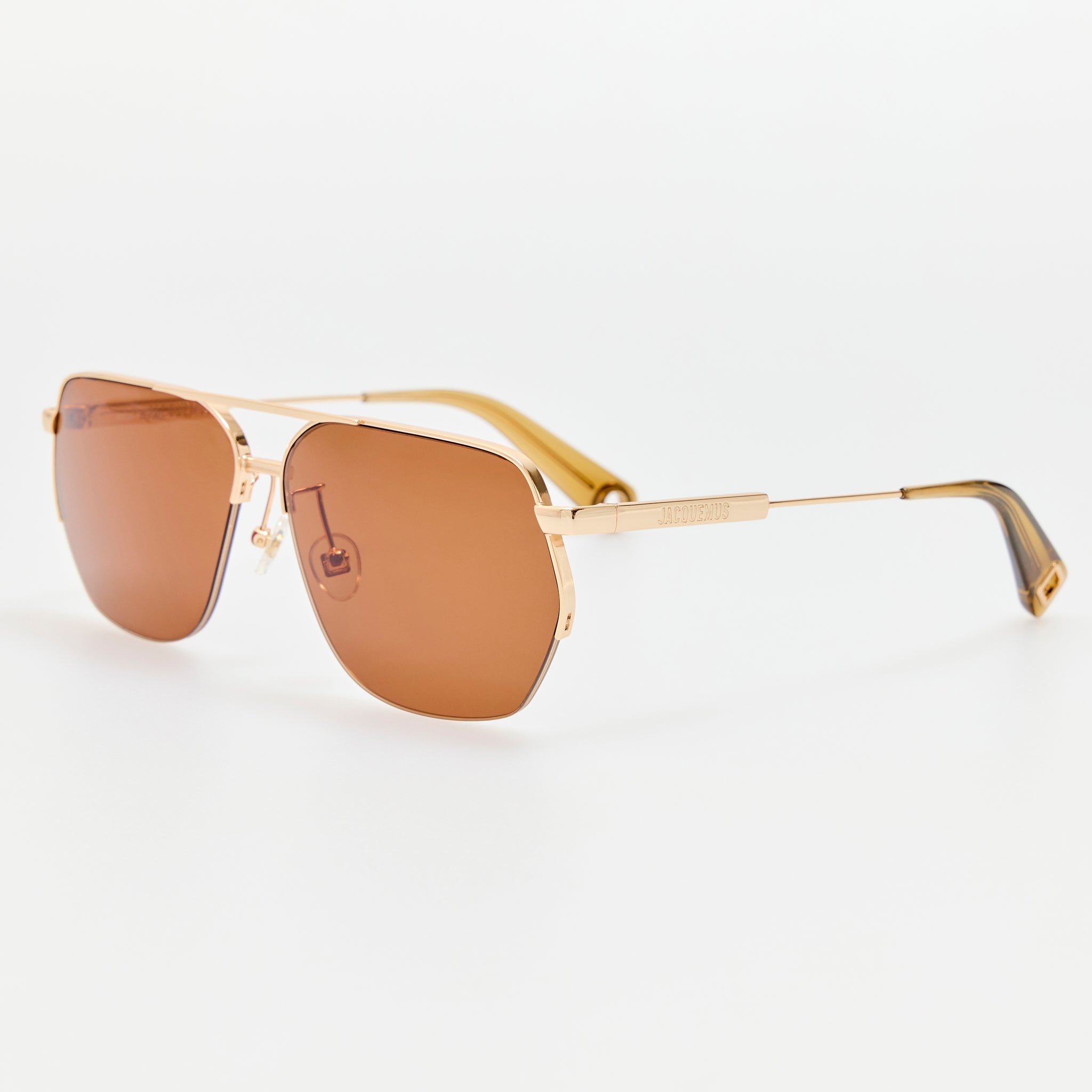 Aviador Sunglasses in Light Gold