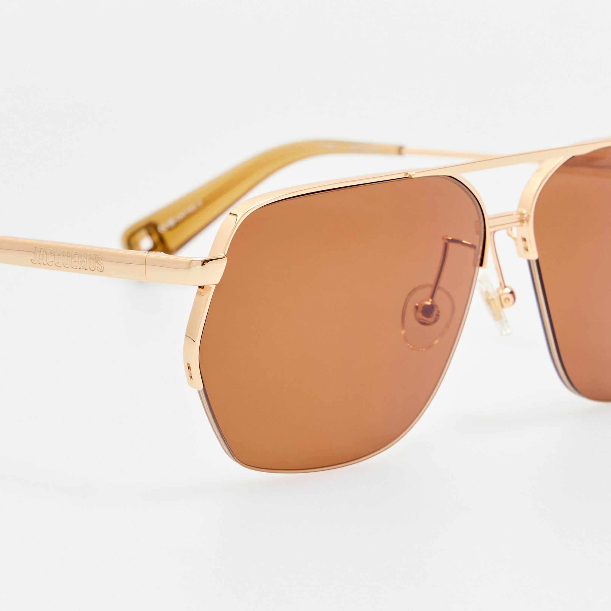 Aviador Sunglasses in Light Gold