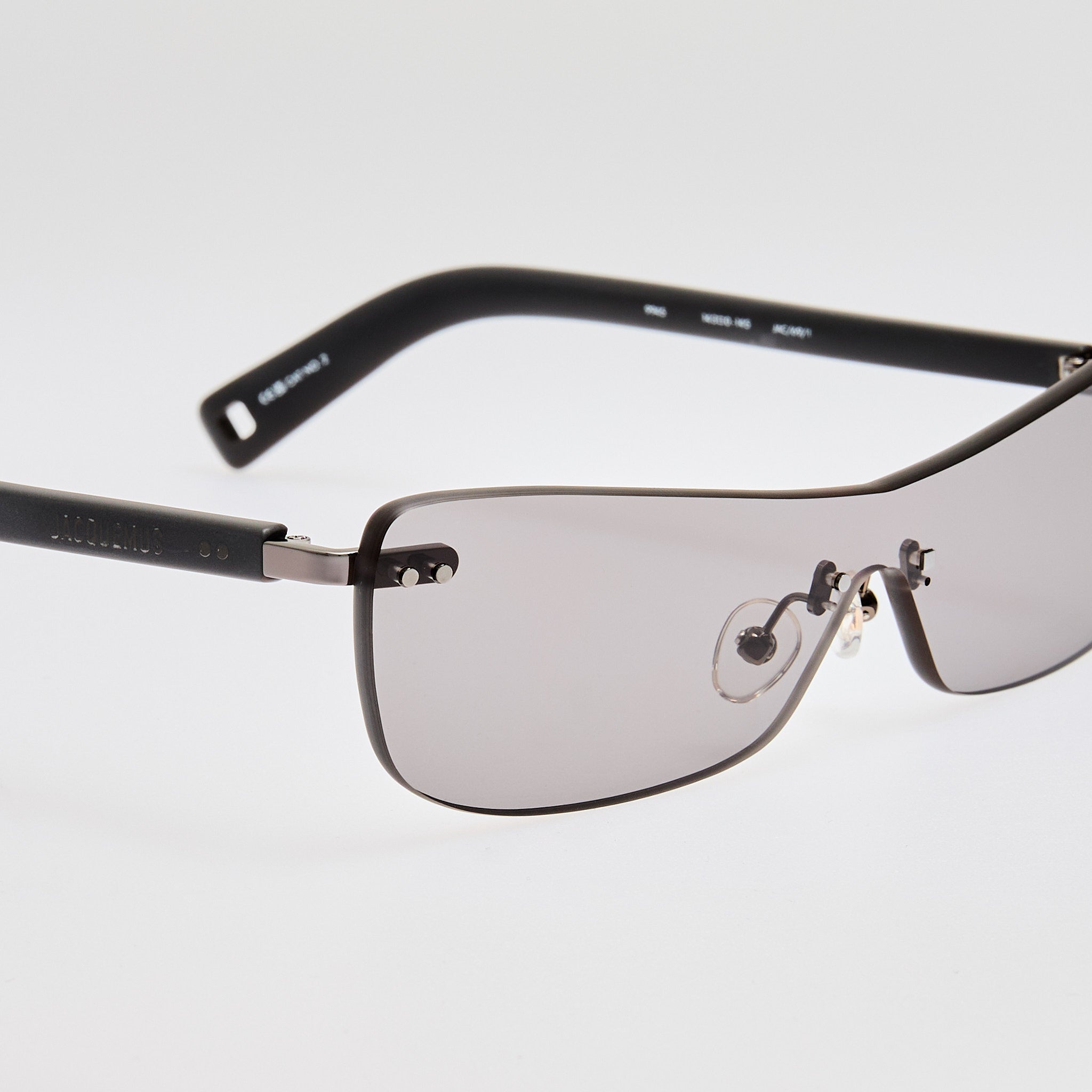 Mirada Cat Eye Sunglasses in Matt Grey