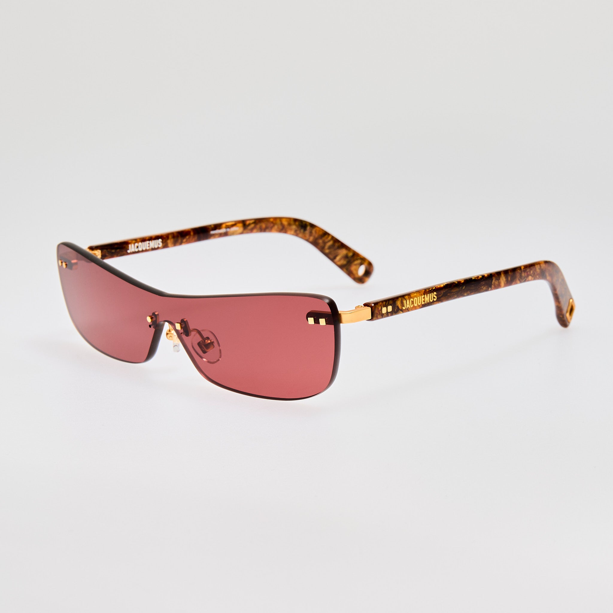 Mirada Cat Eye Sunglasses in Wood Effect