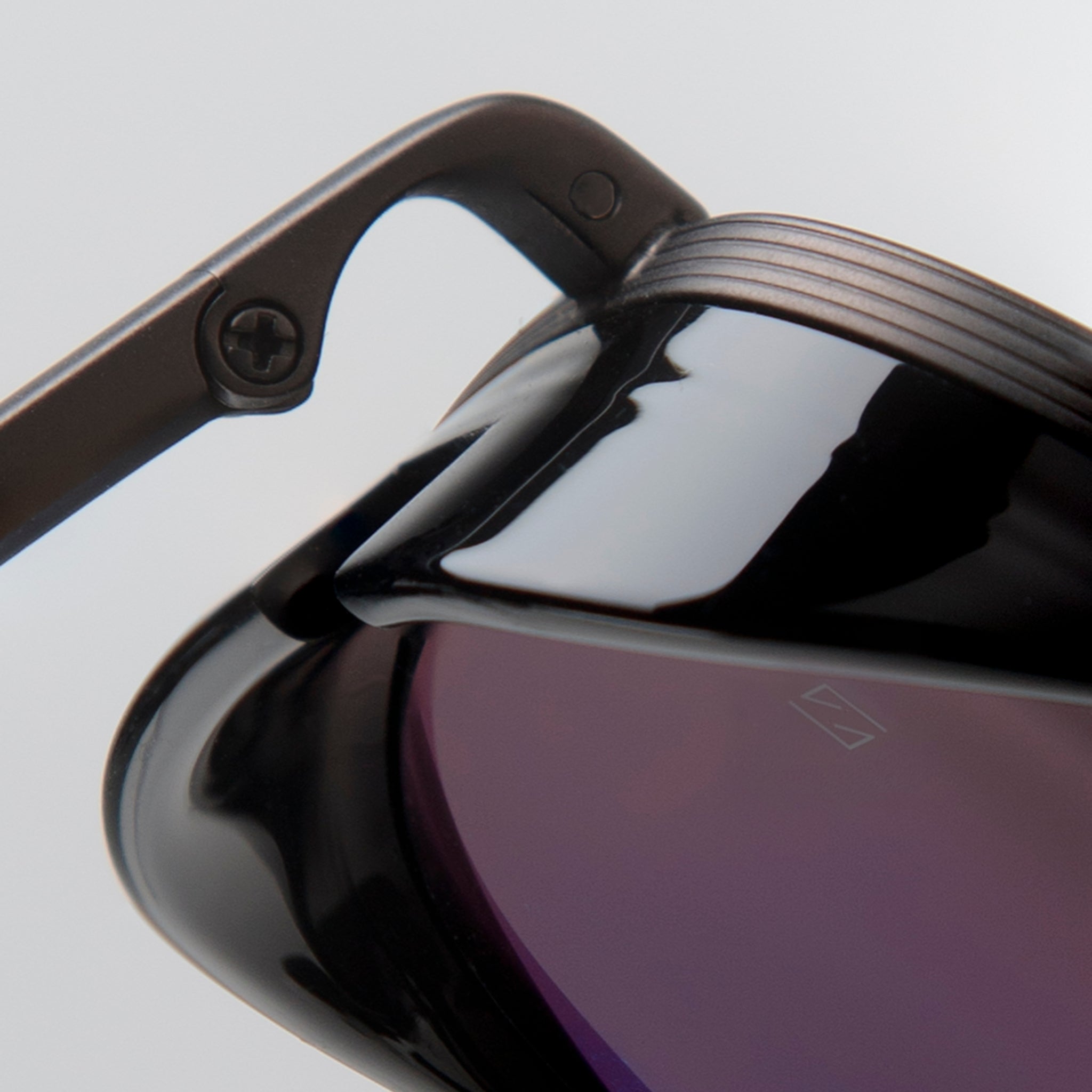 Jarvis Sunglasses in Black Matt Nickel