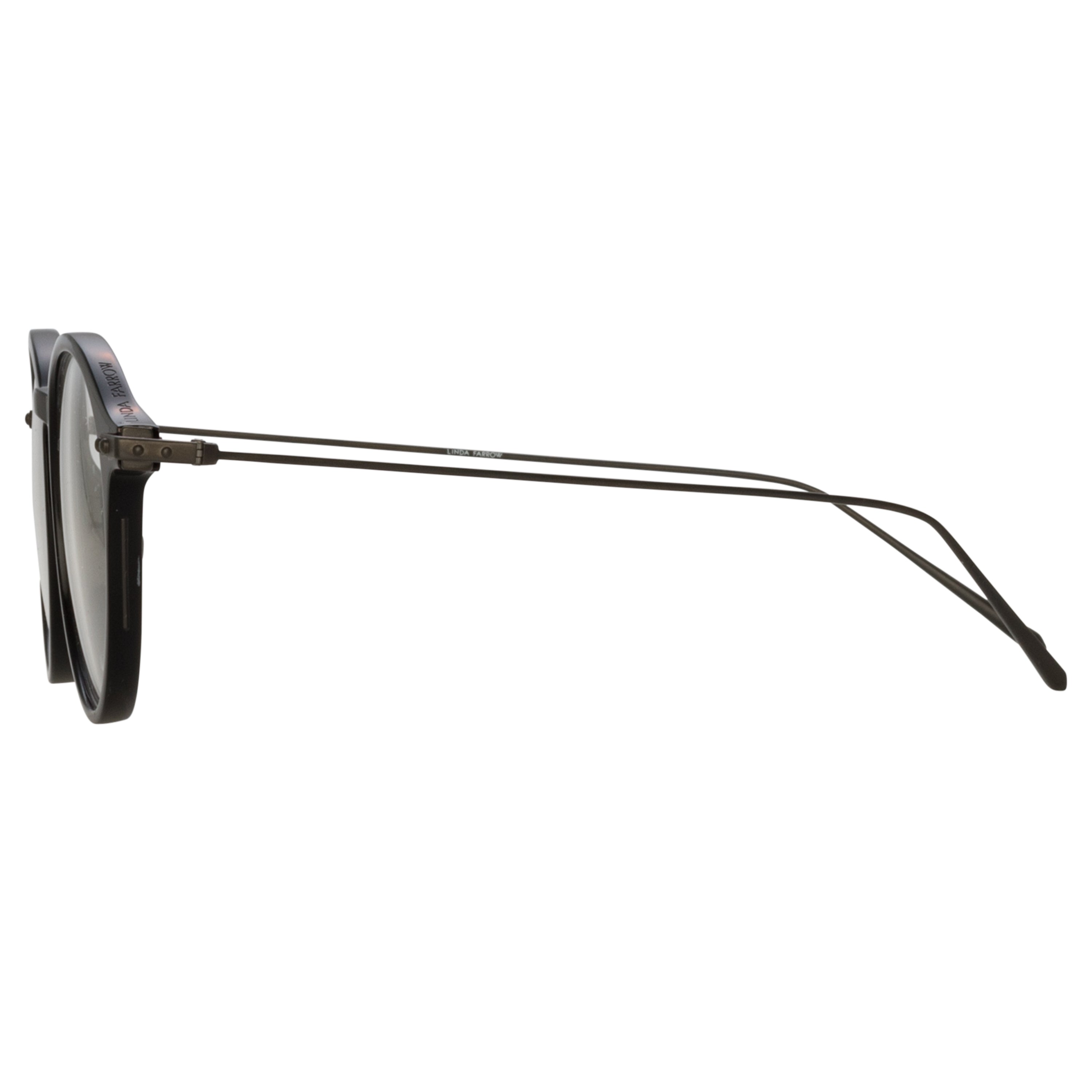 Arris Optical Frame in Black Matt Nickel