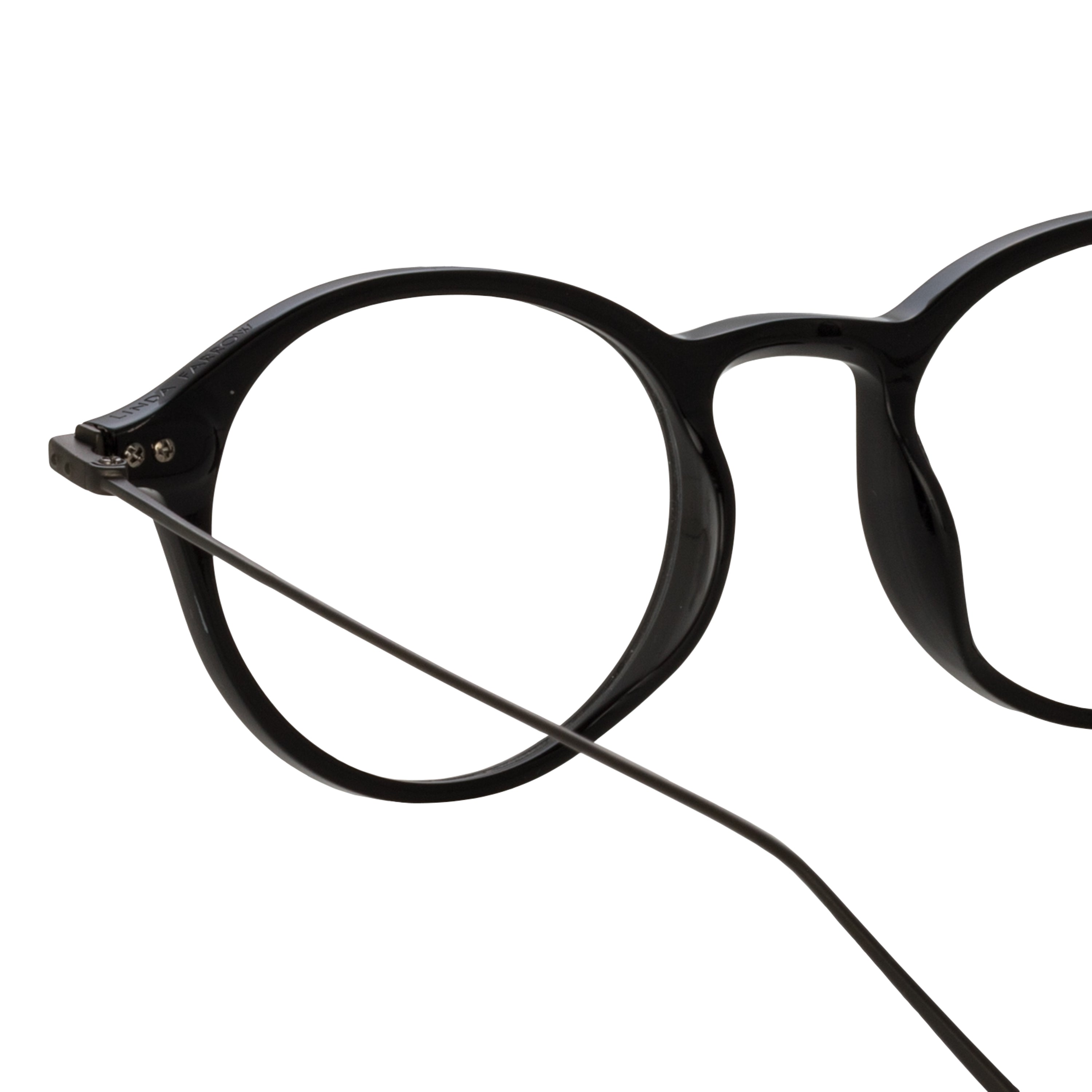 Arris Optical Frame in Black Matt Nickel