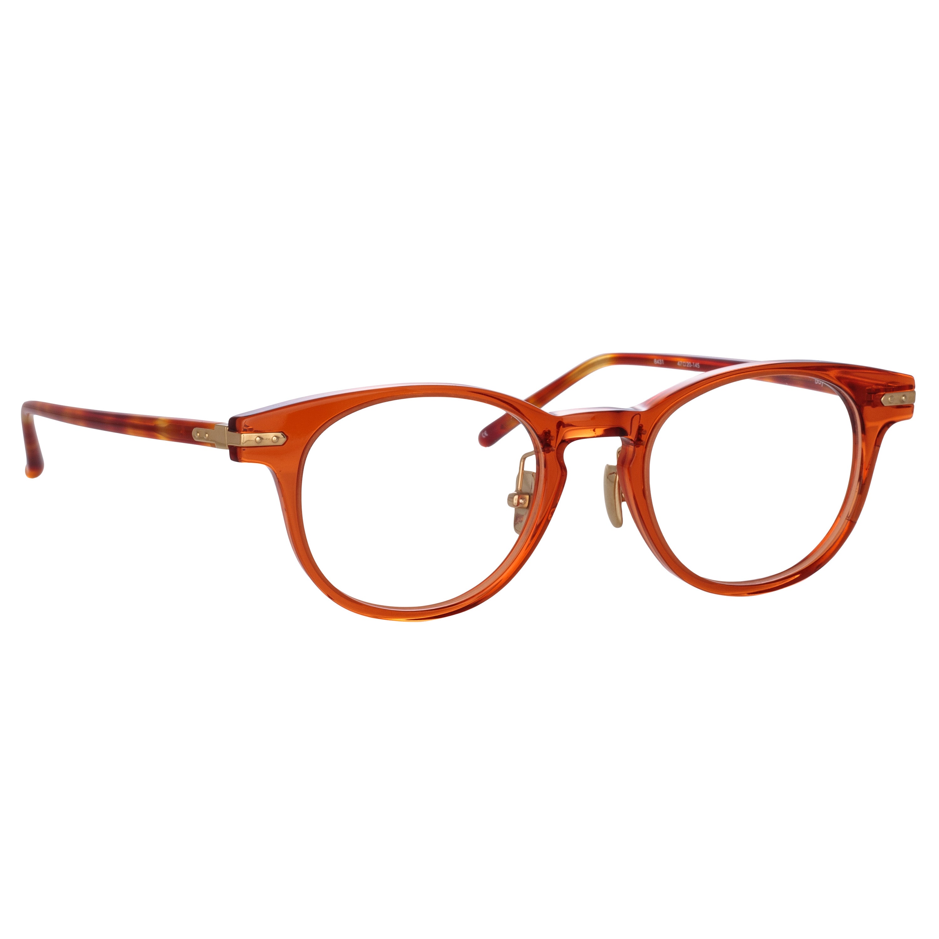 Bay Optical Frame in Amber