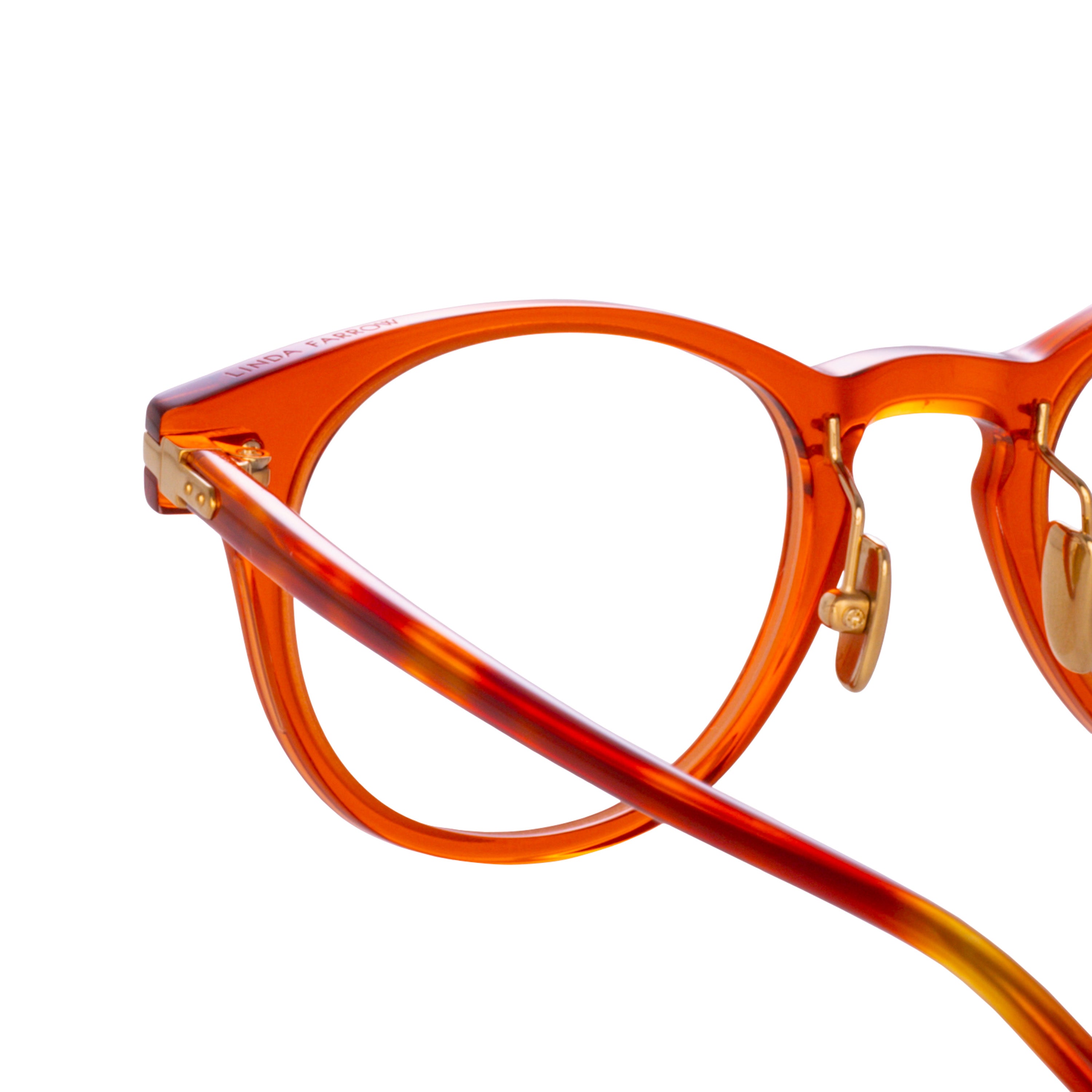 Bay Optical Frame in Amber