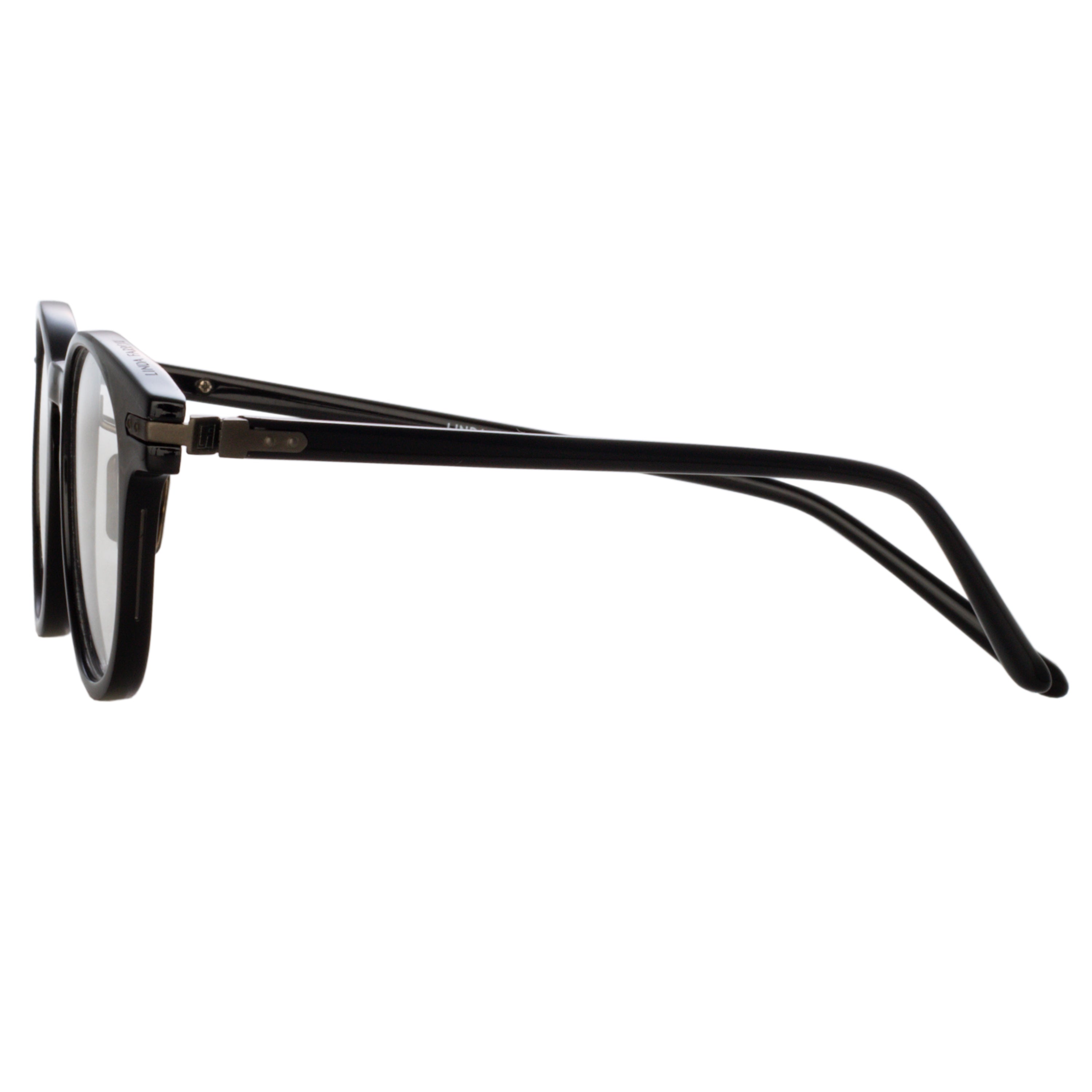 Bay Optical Frame in Black Matt Nickel