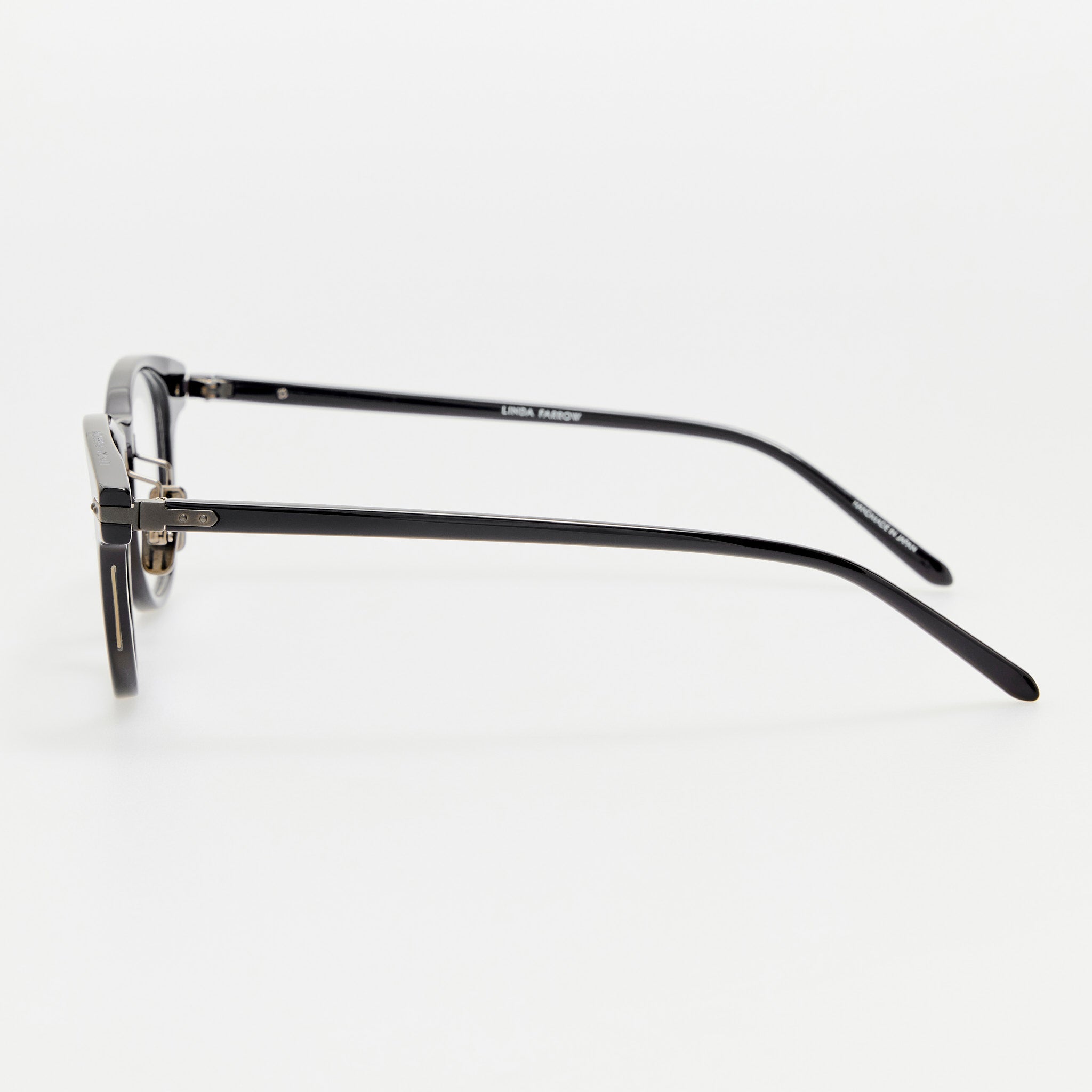 Bay Optical Frame in Matt Black Nickel