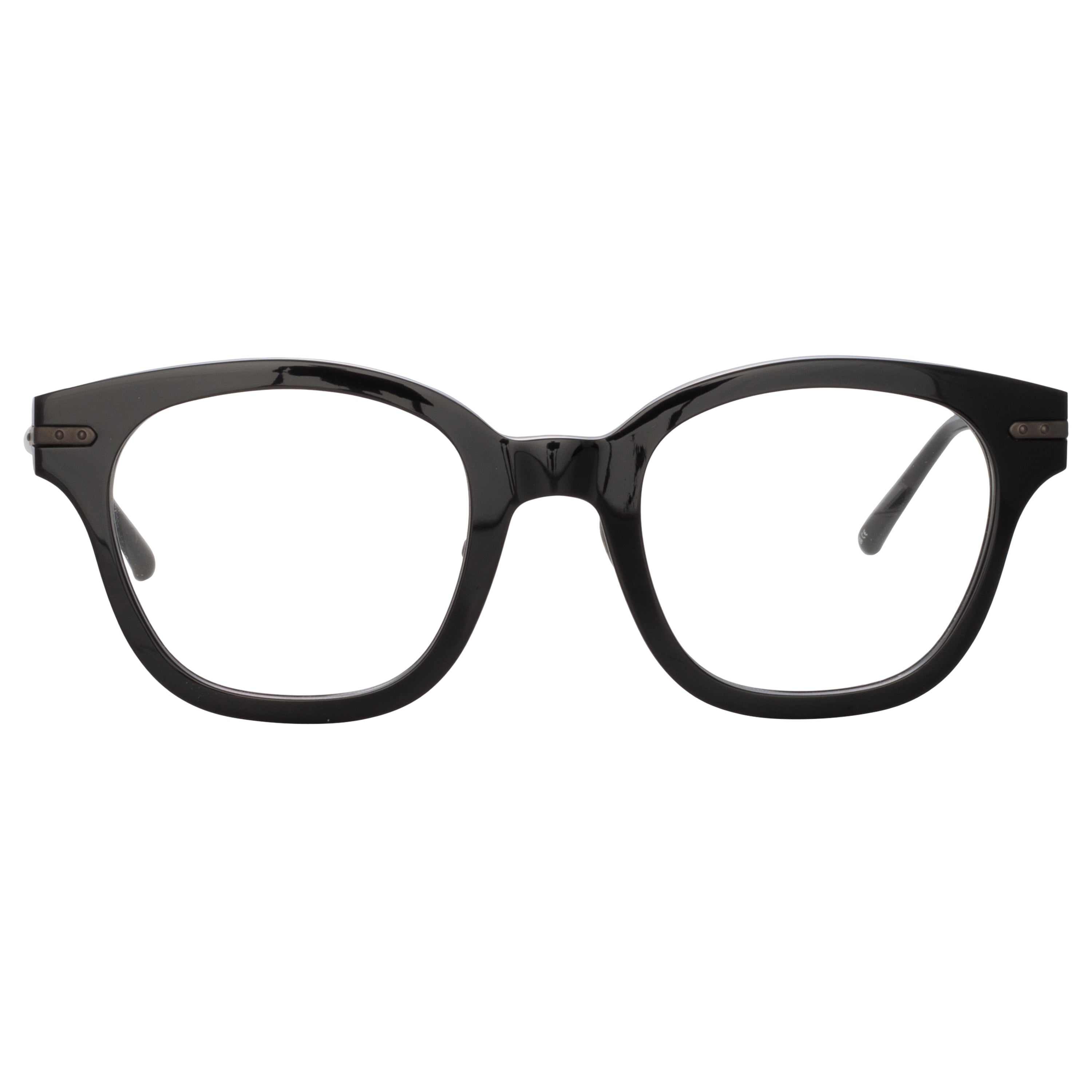 Atkins Optical in Black Matt Nickel