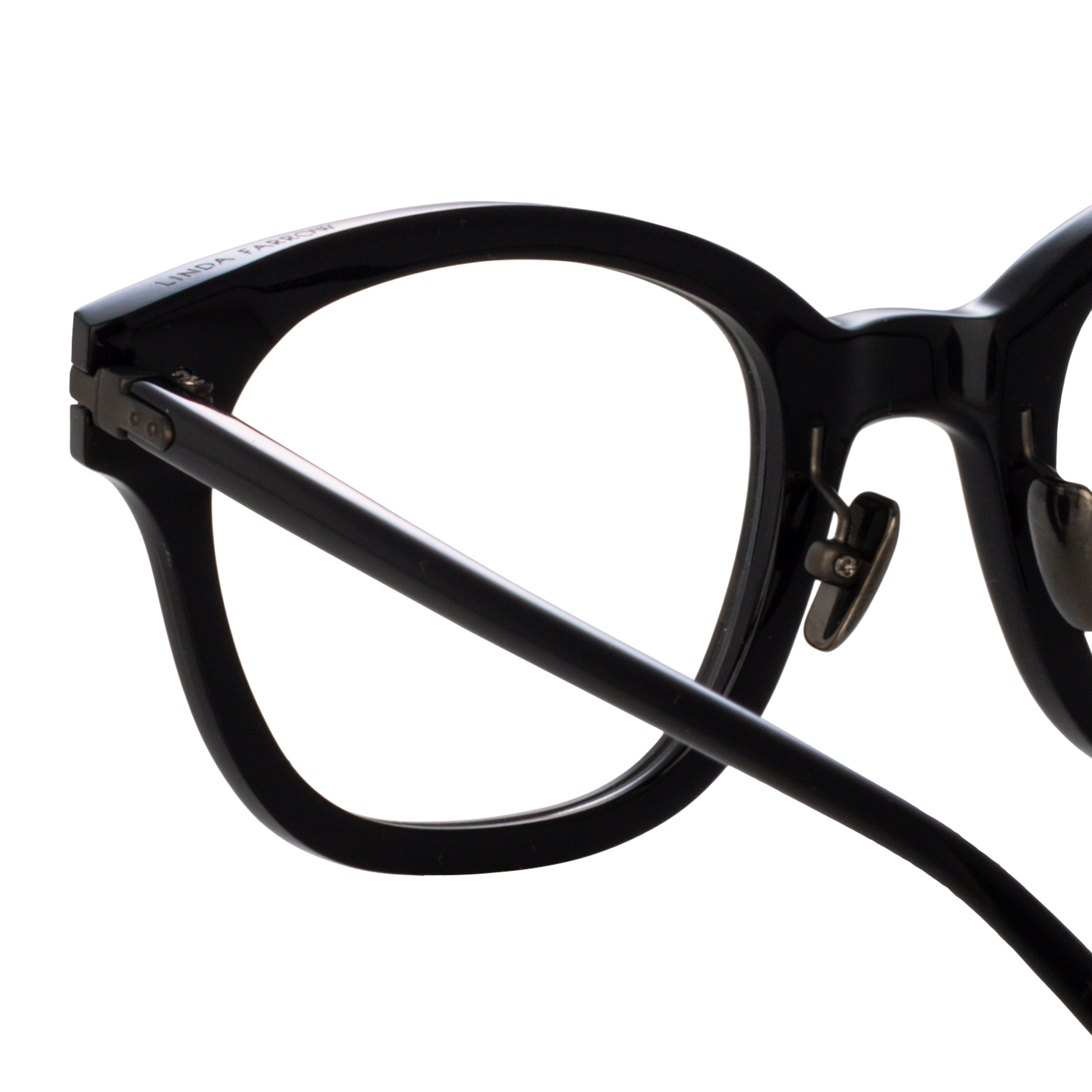 Atkins Optical in Black Matt Nickel
