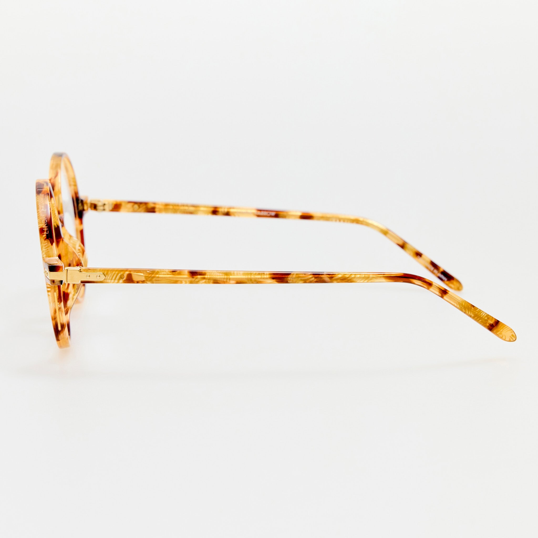Spire Round Optical Frame in Tobacco Tortoiseshell