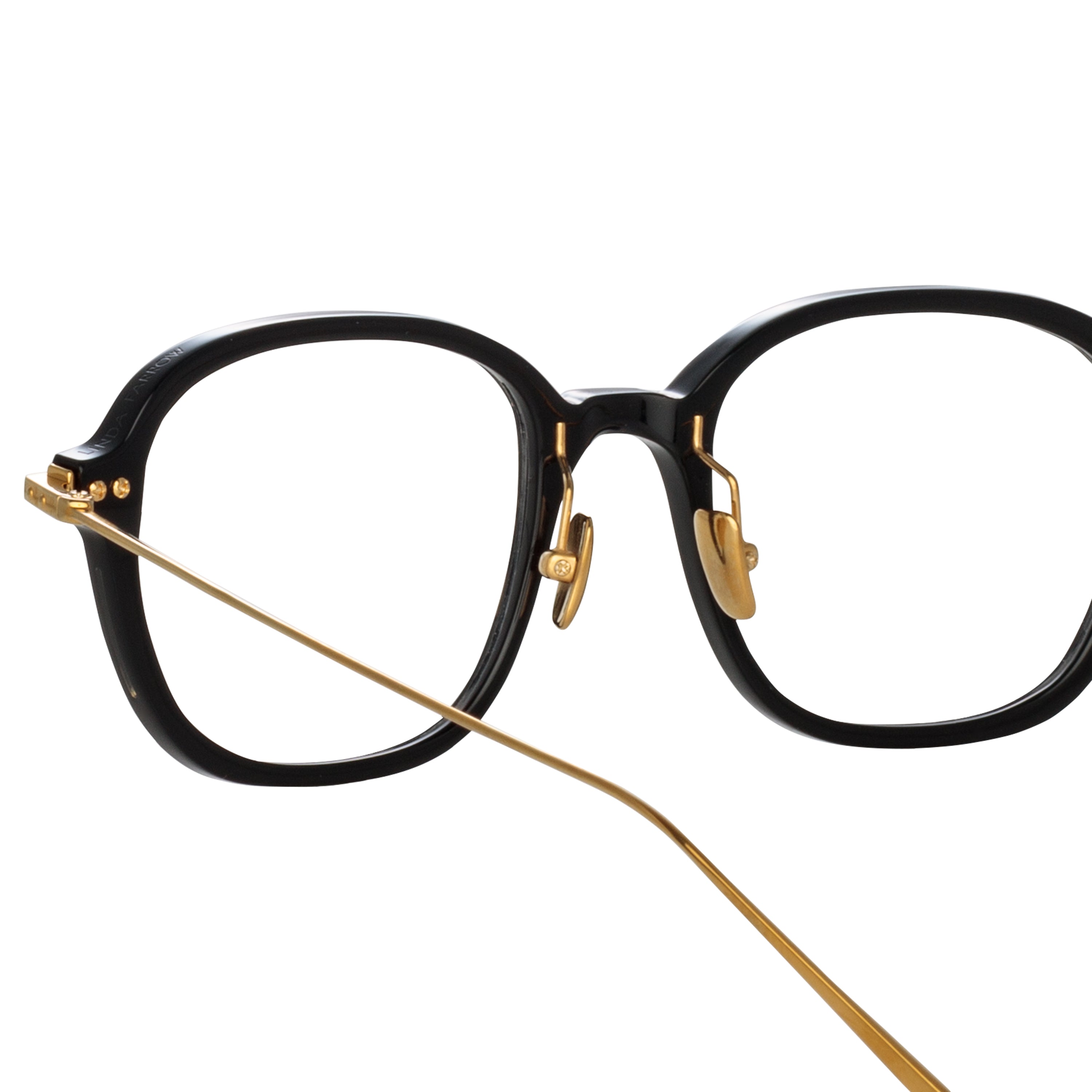 Lane Square Optical Frame in Black
