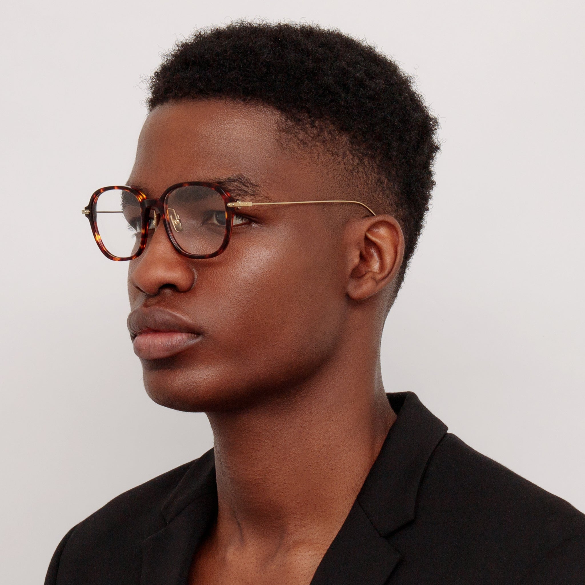 Lane Square Optical Frame in Tortoiseshell