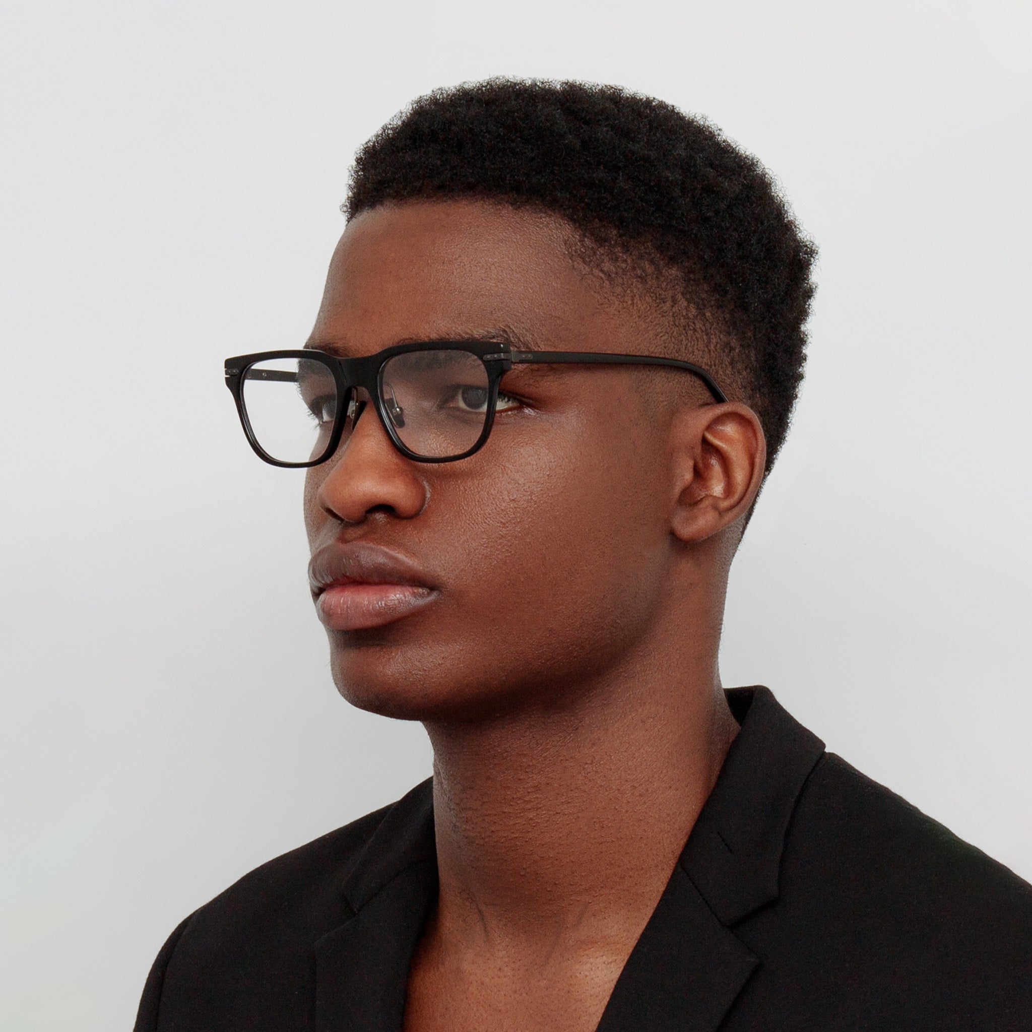Cove Optical in Black and Matt Nickel