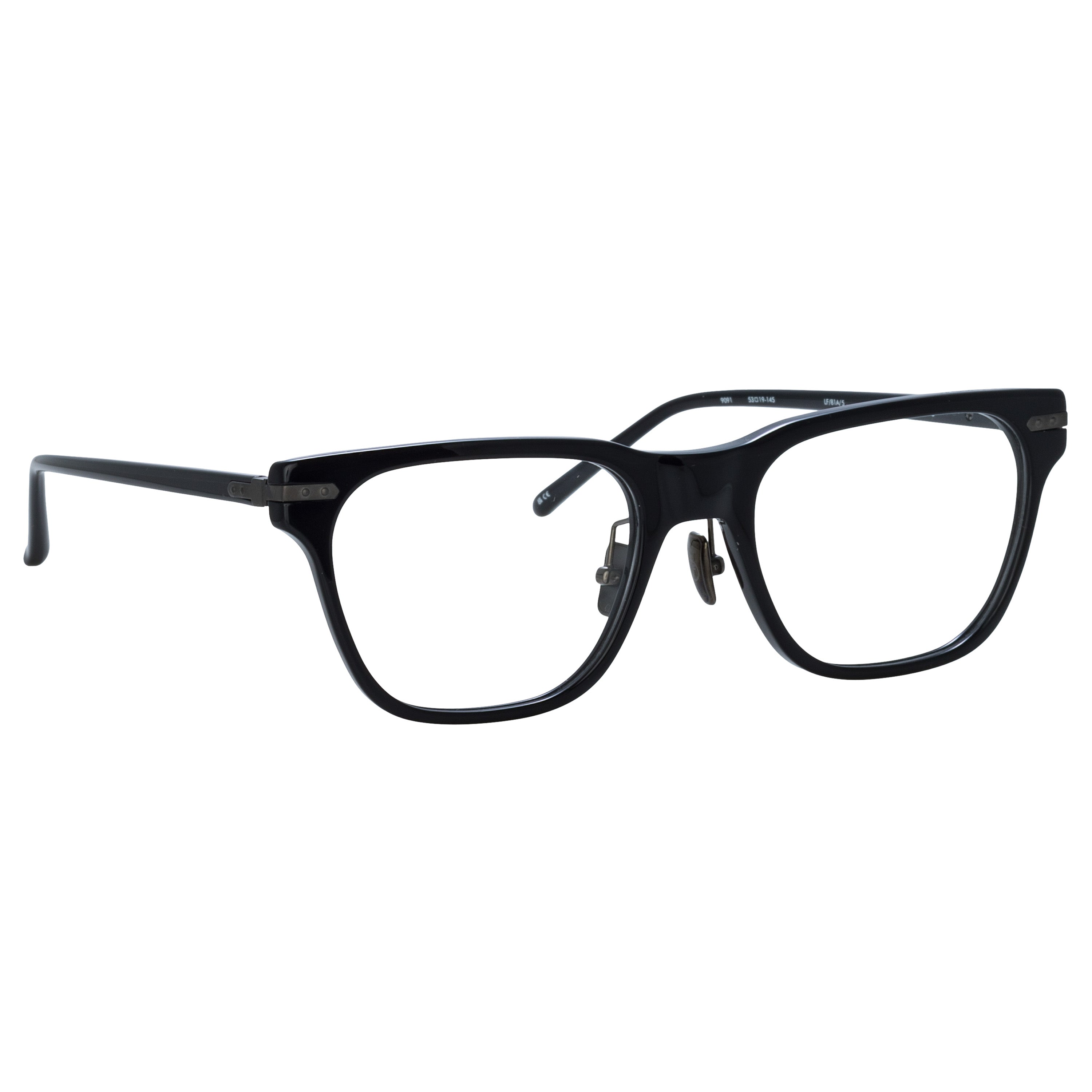 Cove Optical in Black and Matt Nickel