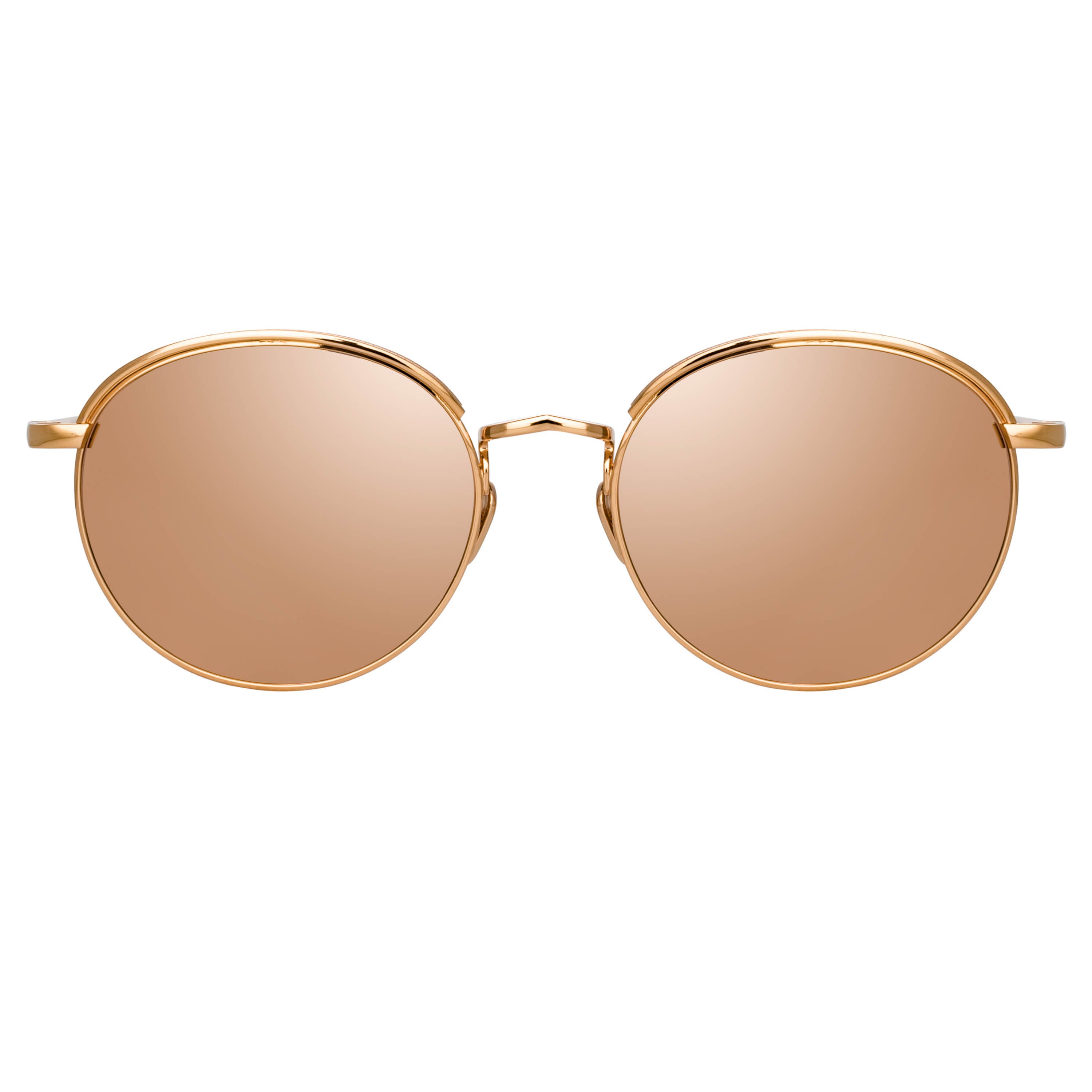 Marlon Sunglasses in 18K Rose Gold