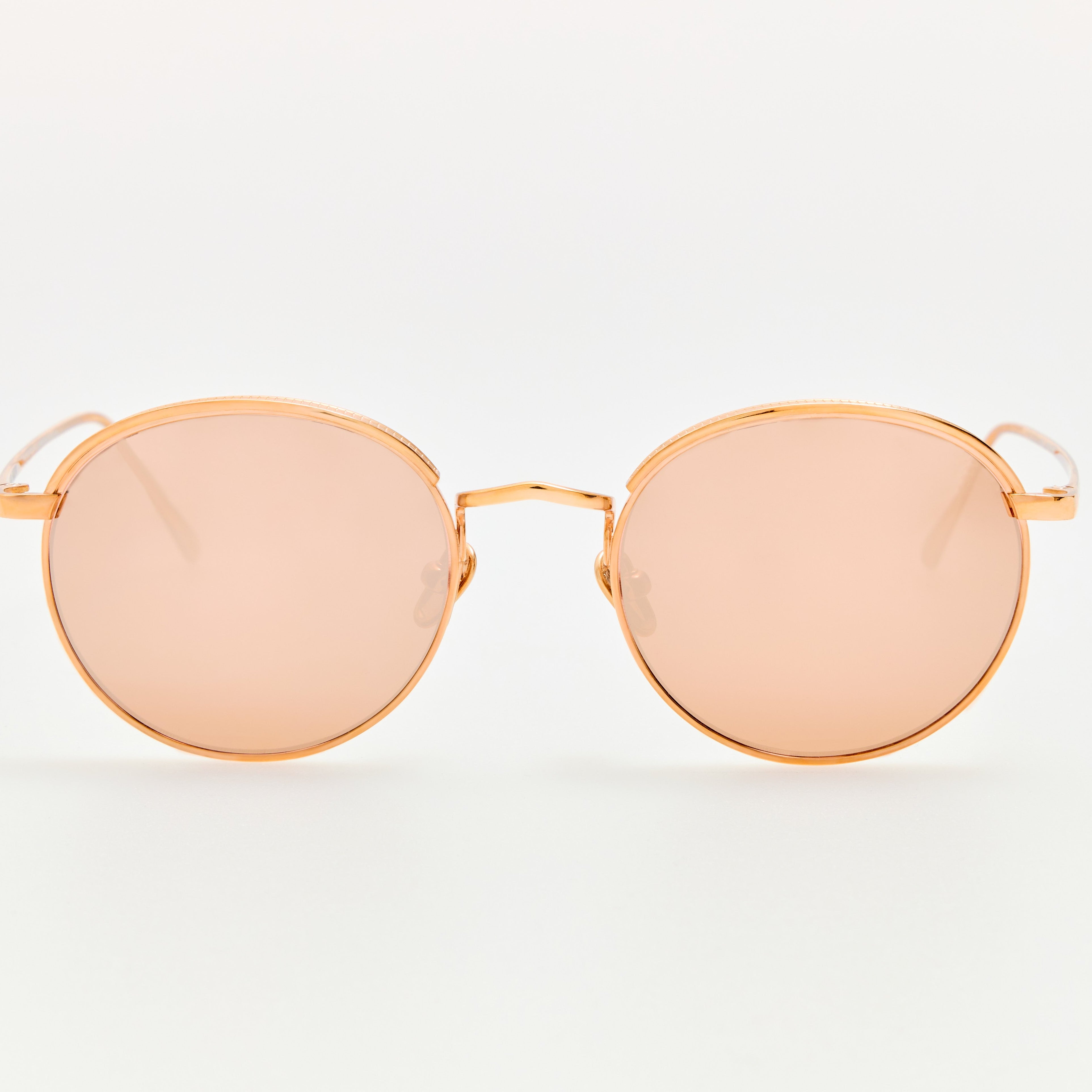 Marlon Sunglasses in 18K Rose Gold