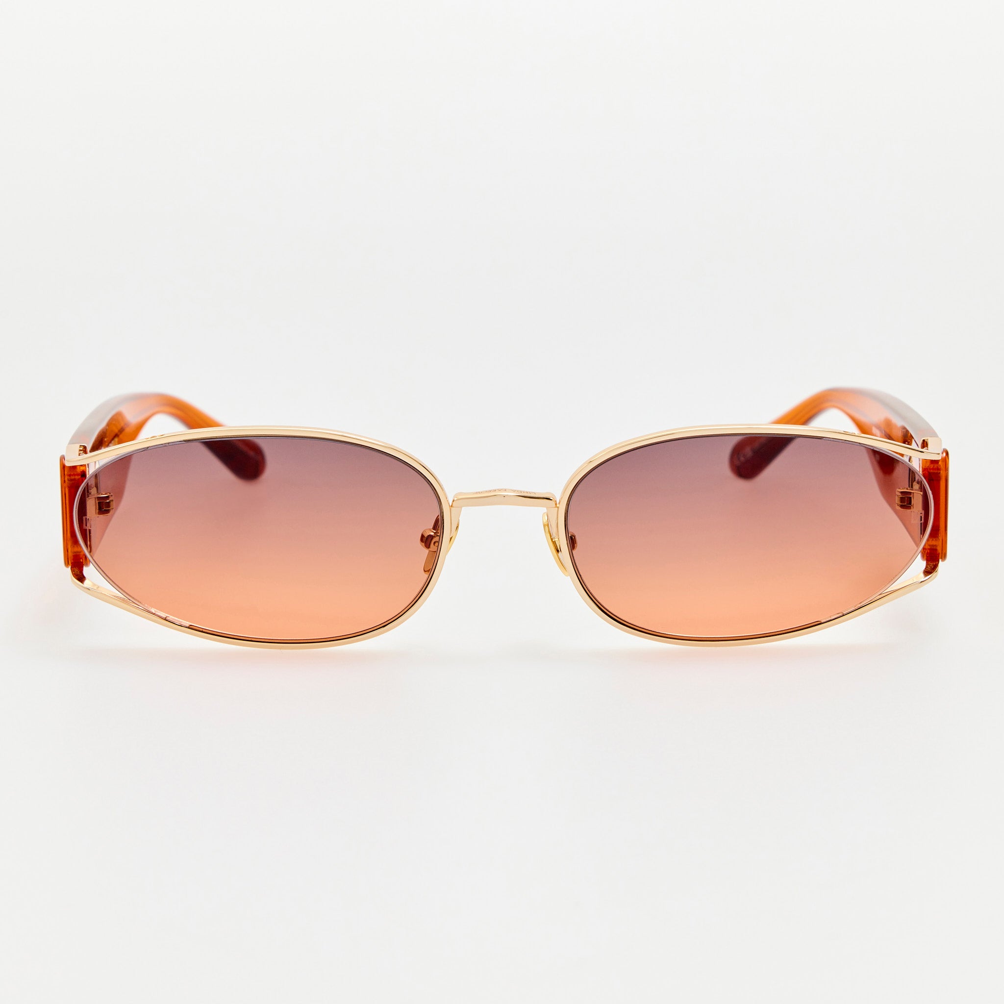 Shelby Sunglasses in 22K Gold and Dusk