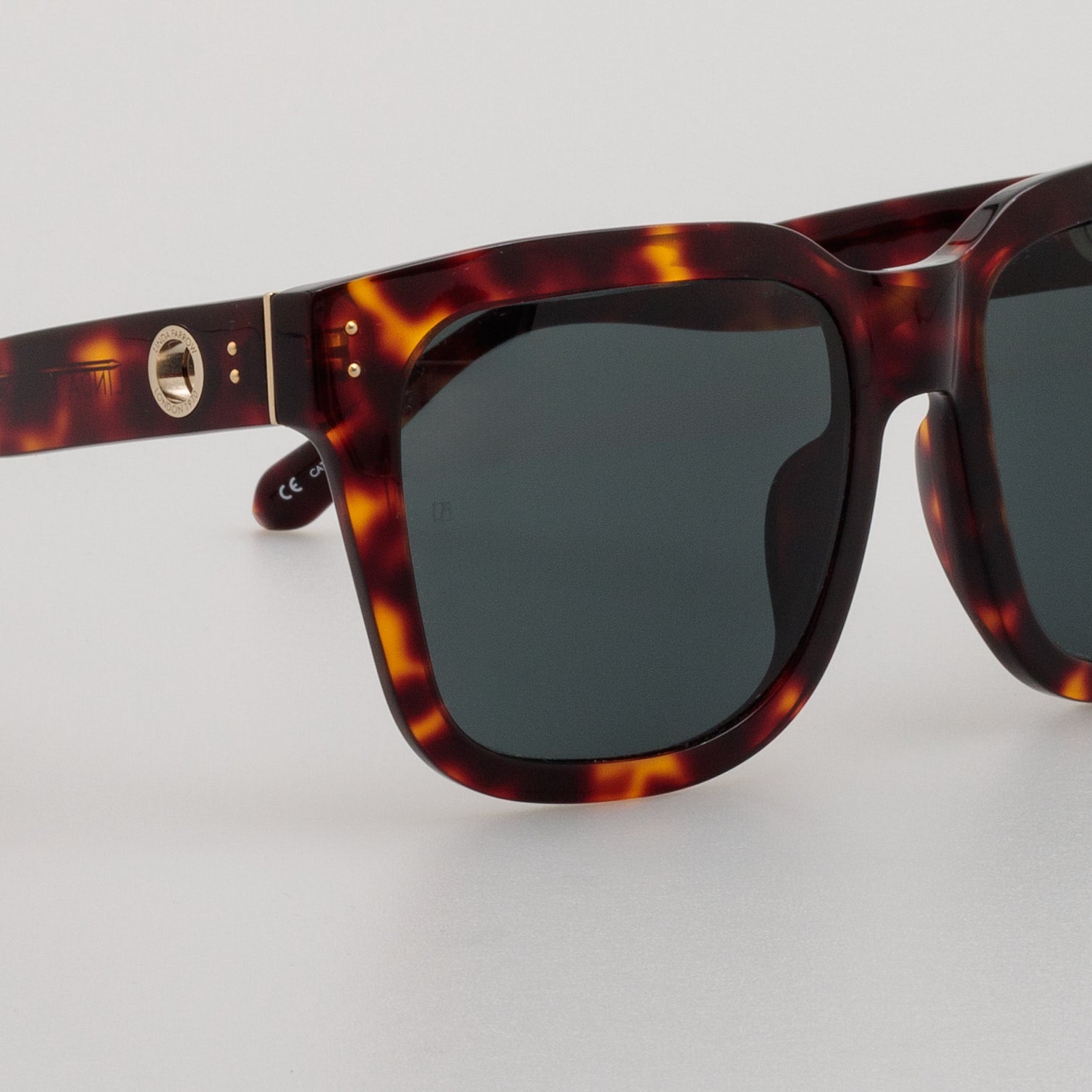 Freya Square Sunglasses in Tortoiseshell