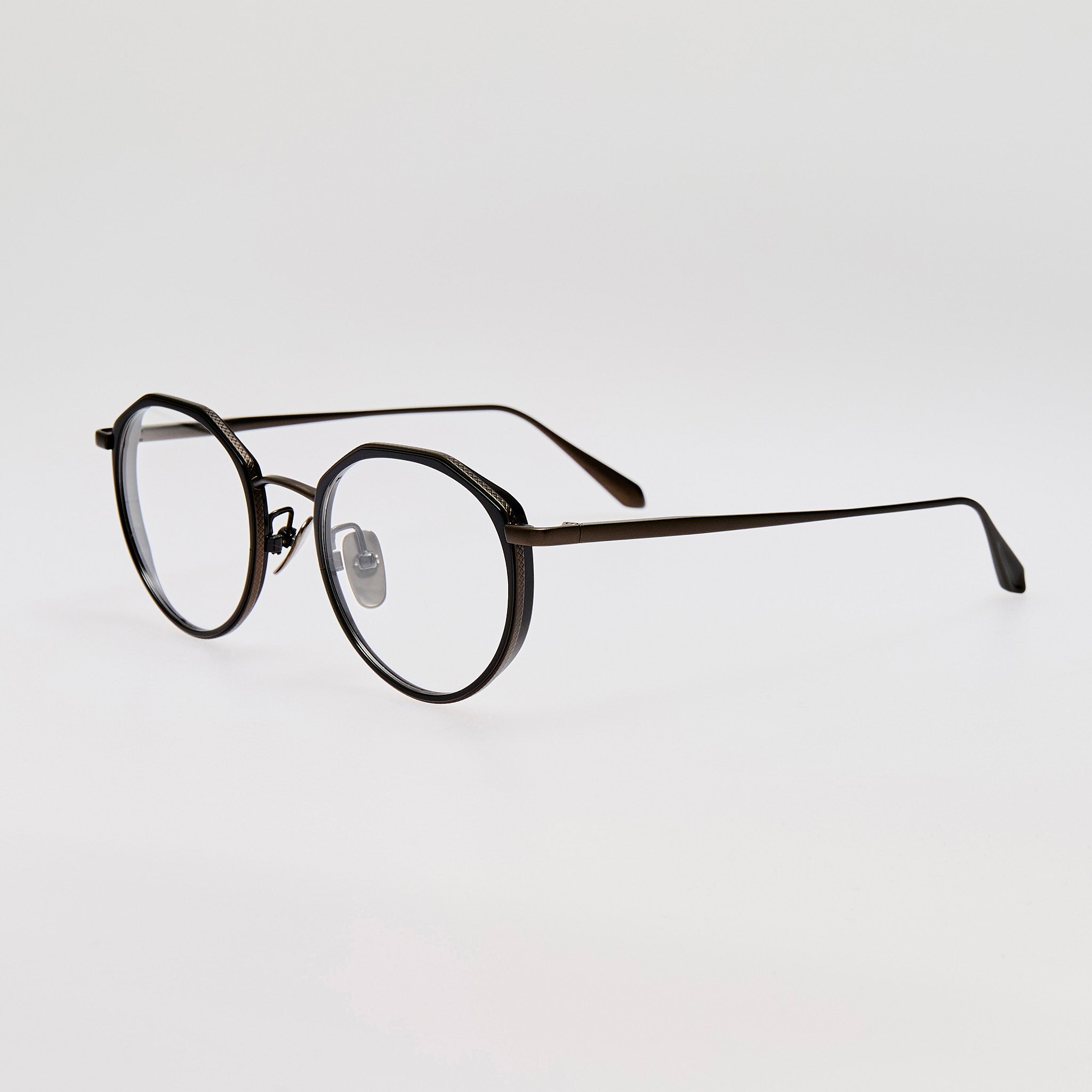 Cesar Optical in Matt Nickel