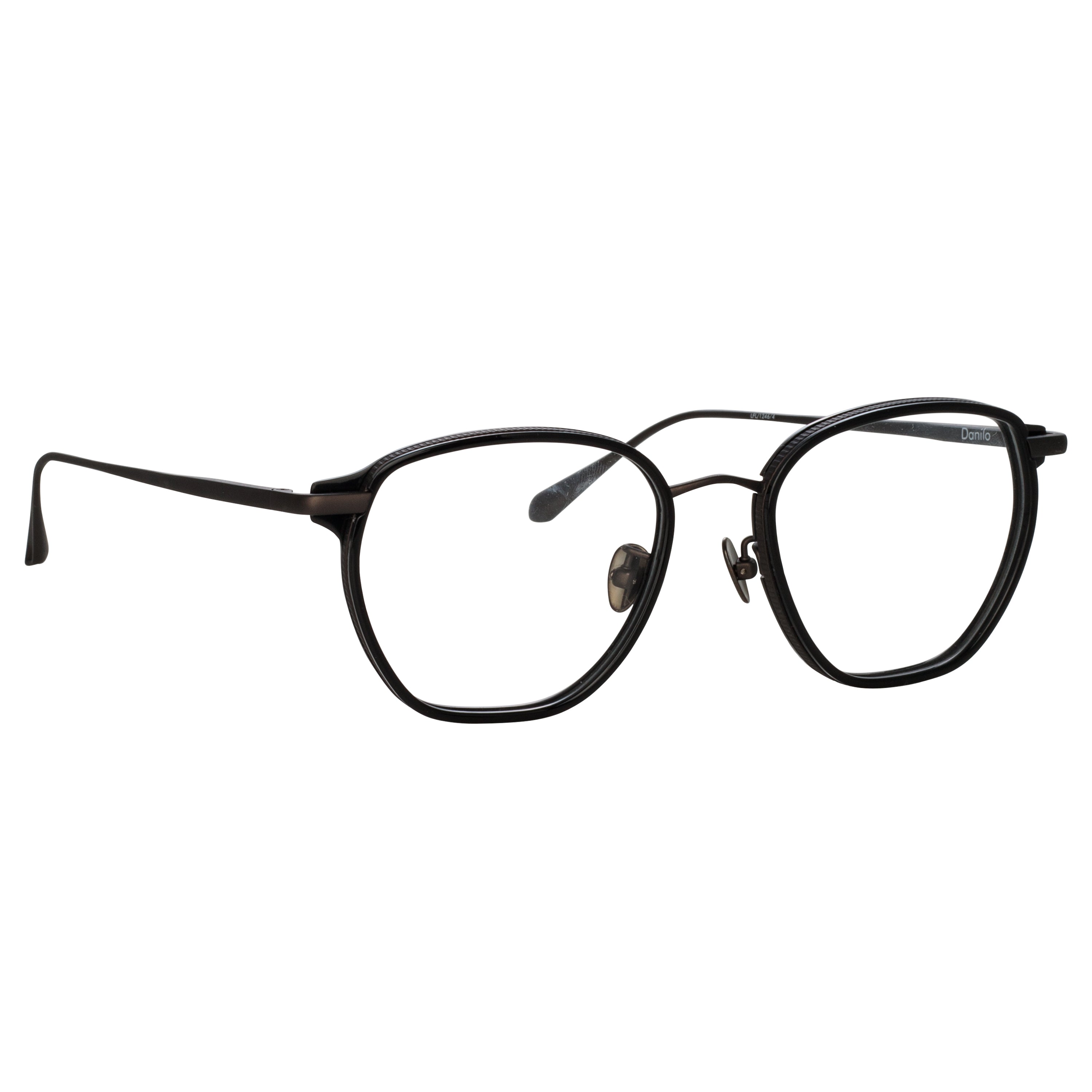 Danilo Optical Frame in Black Matt Nickel