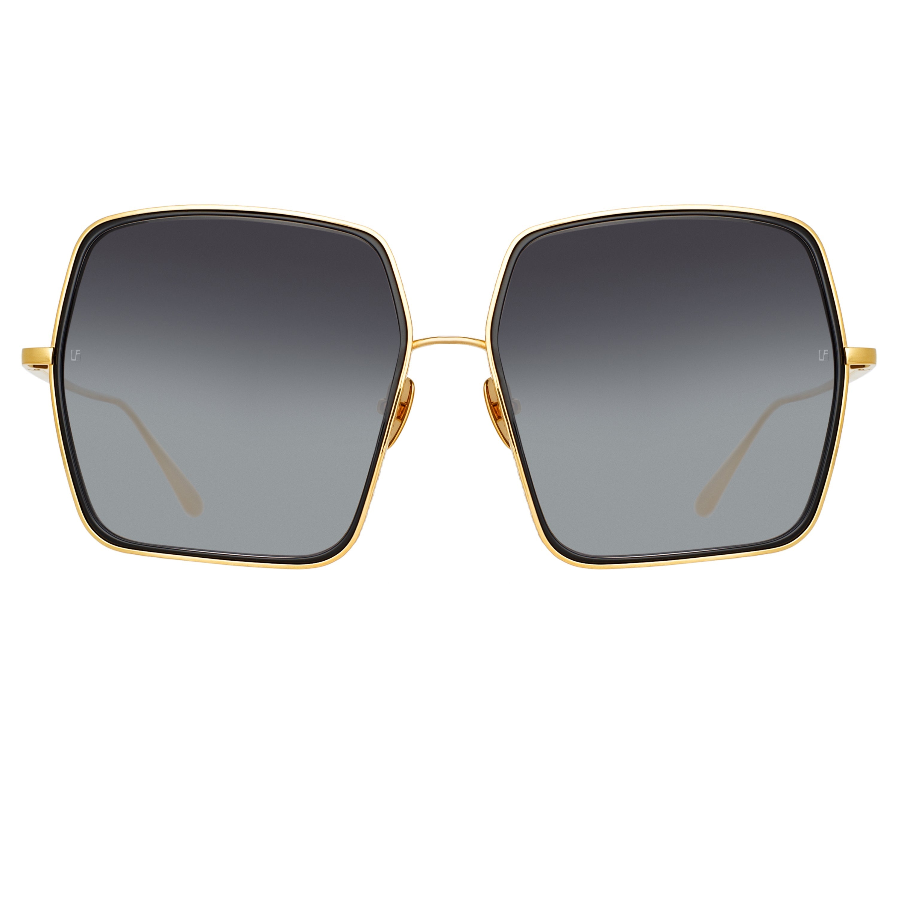 Camaro Sunglasses in 22K Yellow Gold